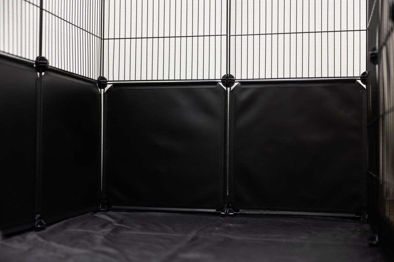 Kerbl Pet Recinto da interno per roditori Hoppla, 144x72x72 cm, dettaglio, materiale