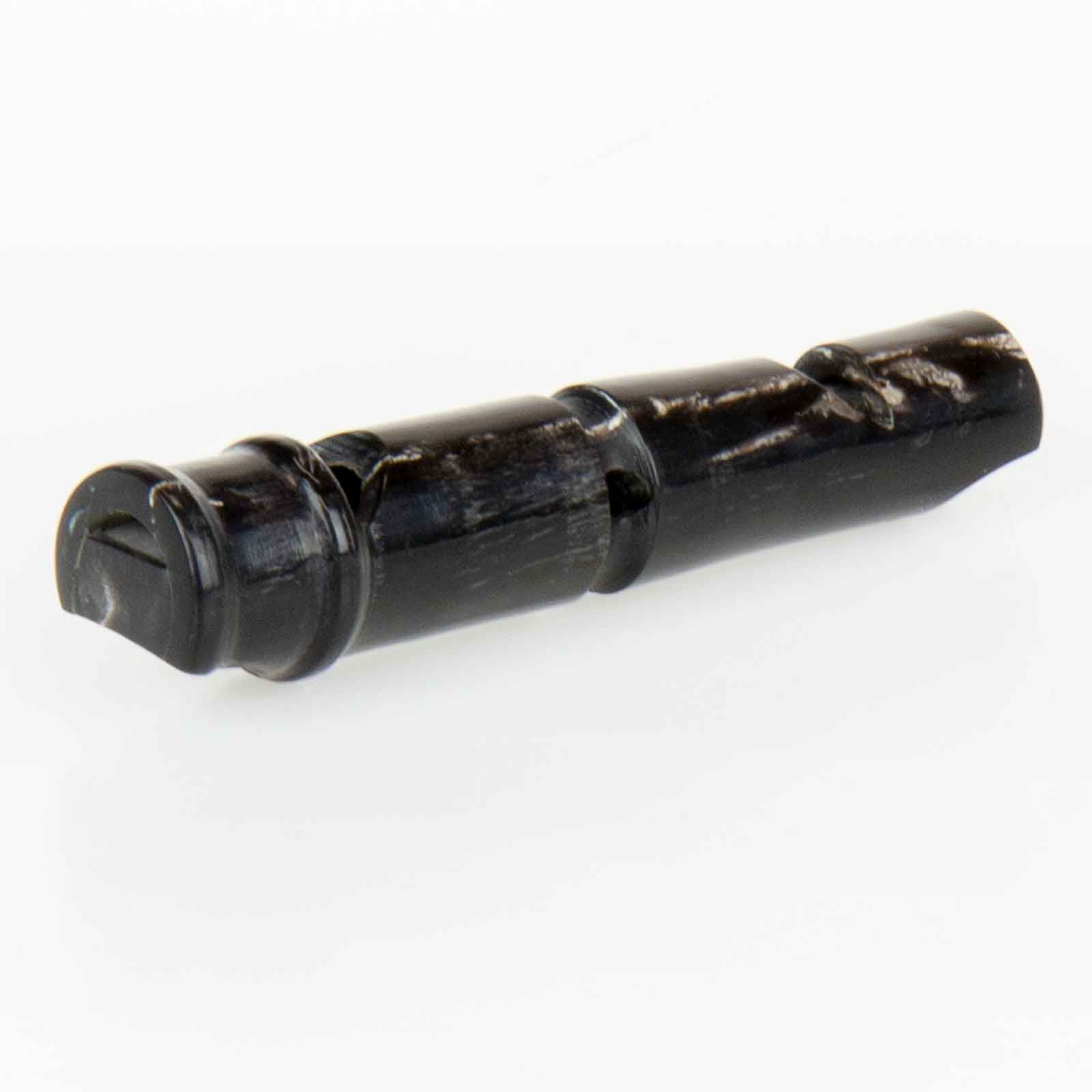 Hundvissla gjord av buffelhorn - 7 cm