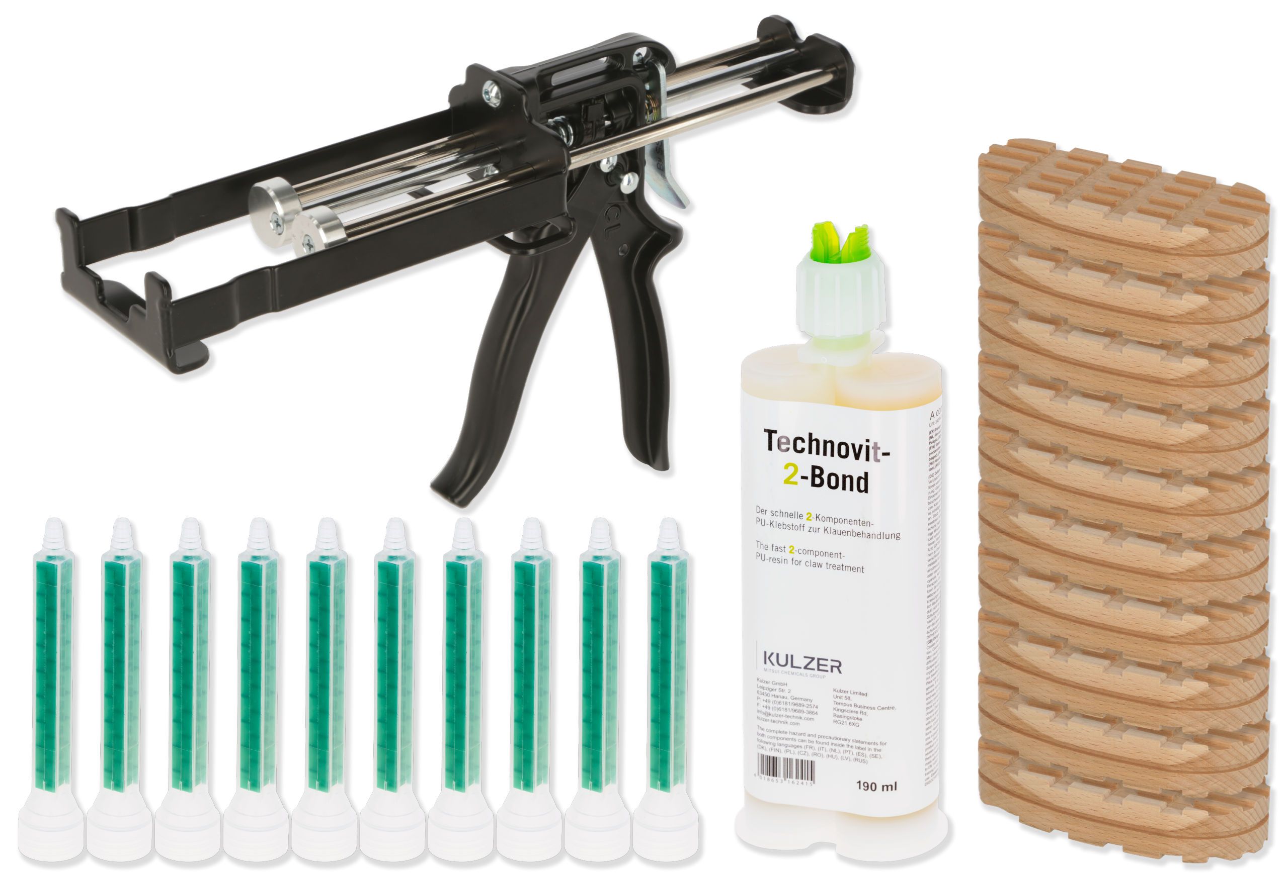 glue gun, caulking gun, adhesive, tubes, wood filler blocks