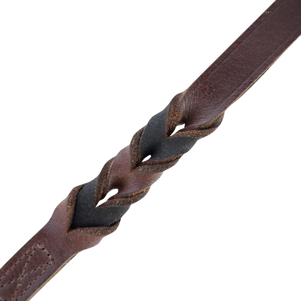 GoLeyGo 2.0 Laisse en cuir Vegas 165 cm avec fermeture magnétique