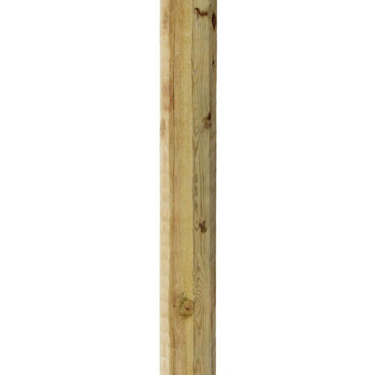 Holzpfahl Octo Wood Querstange Ø 100 mm, 350 cm, für Paddock, loses Produkt