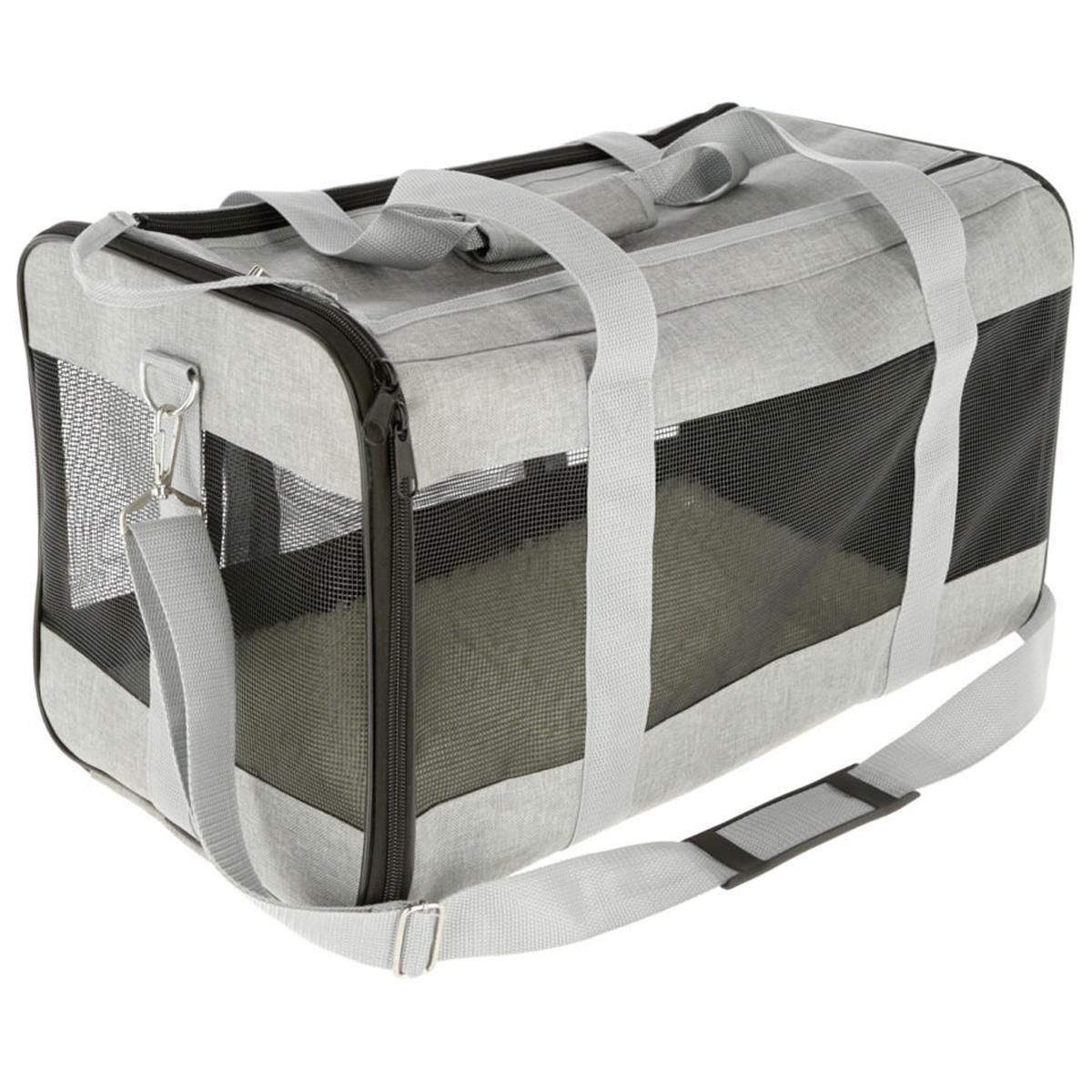 Kerbl Tragetasche Casual Hundetragetasche mit Schultergurt und Kurzleine, 52 x 31 x 31 cm