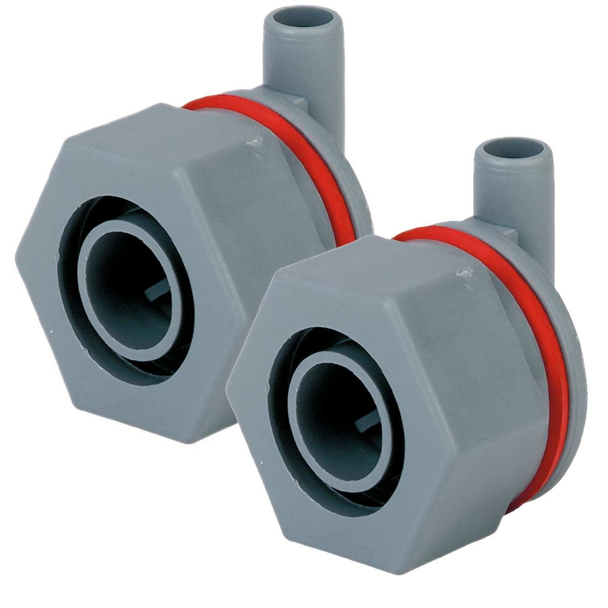 2x vanne à vis complète pour seau à boire