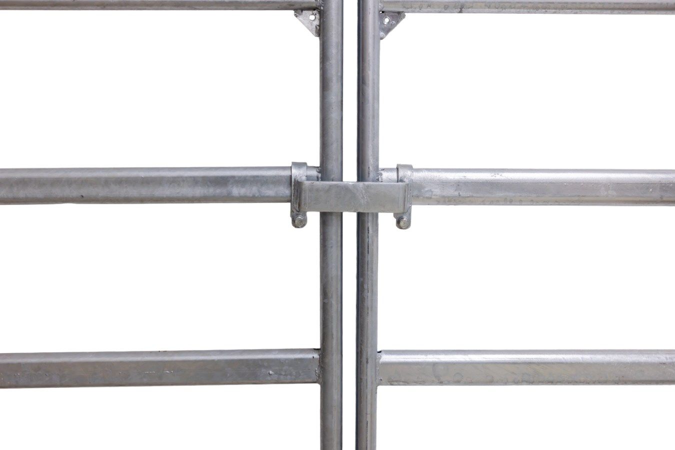 Kerbl Longitudinal Connector for Pasture Panels, Galvanized, detail view