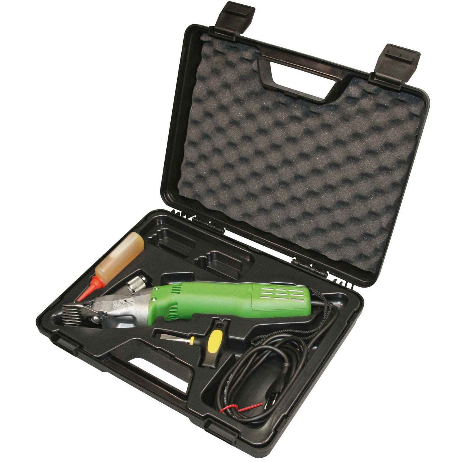 Kerbl Constanta4 Schafschermaschine 400 W, Werkzeugstahl-Messer, Lieferumfang