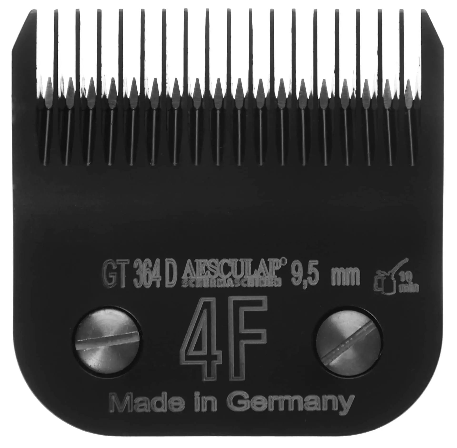 Kerbl Aesculap Tête de coupe SnapOn avec revêtement DLC, résistante et durable, n° 4F