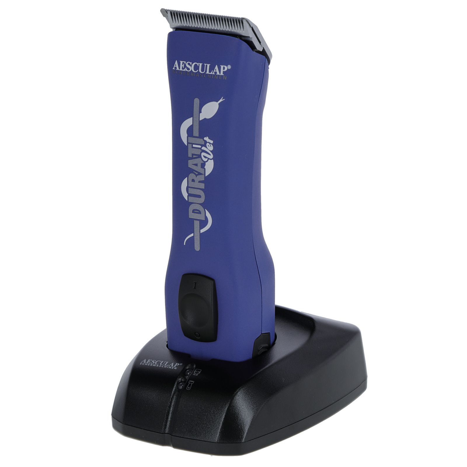 Tosatrice a batteria Aesculap Durati VET veterinaria, 0,25 mm, vista frontale