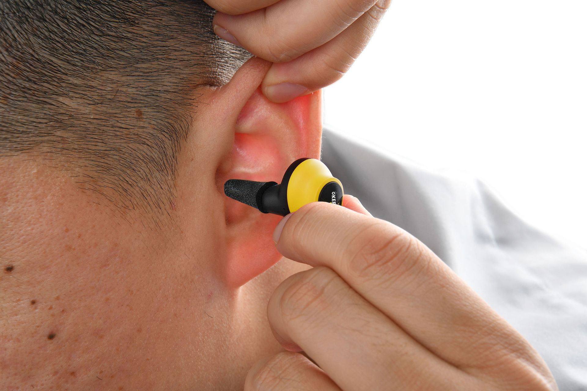 Kerbl Works In-Ear Hörselskydd Bluetooth Hörlurar Buds, användningsexempel