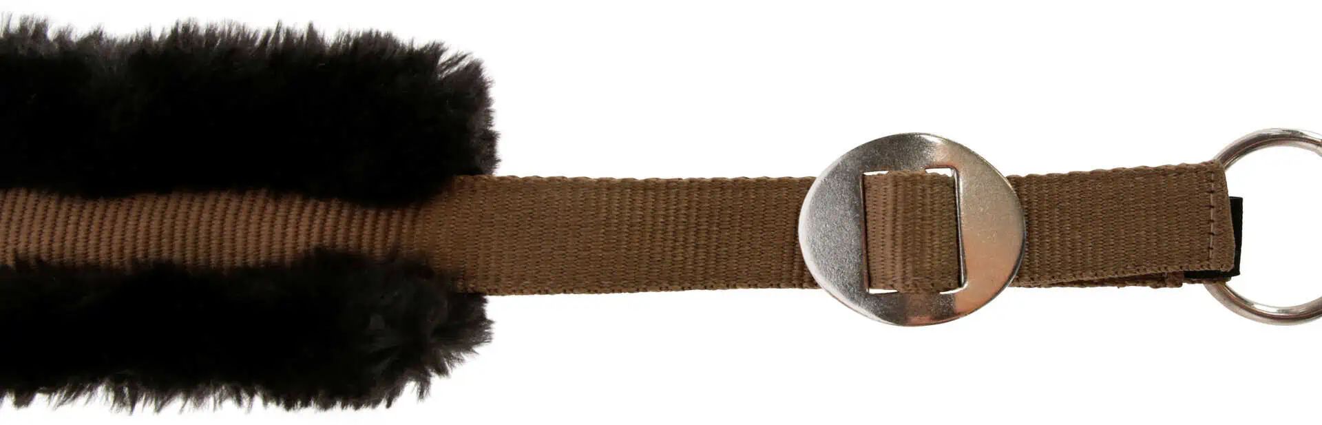 Licol Covalliero ClassicSoft, licol doux en fausse fourrure, Taille Pony