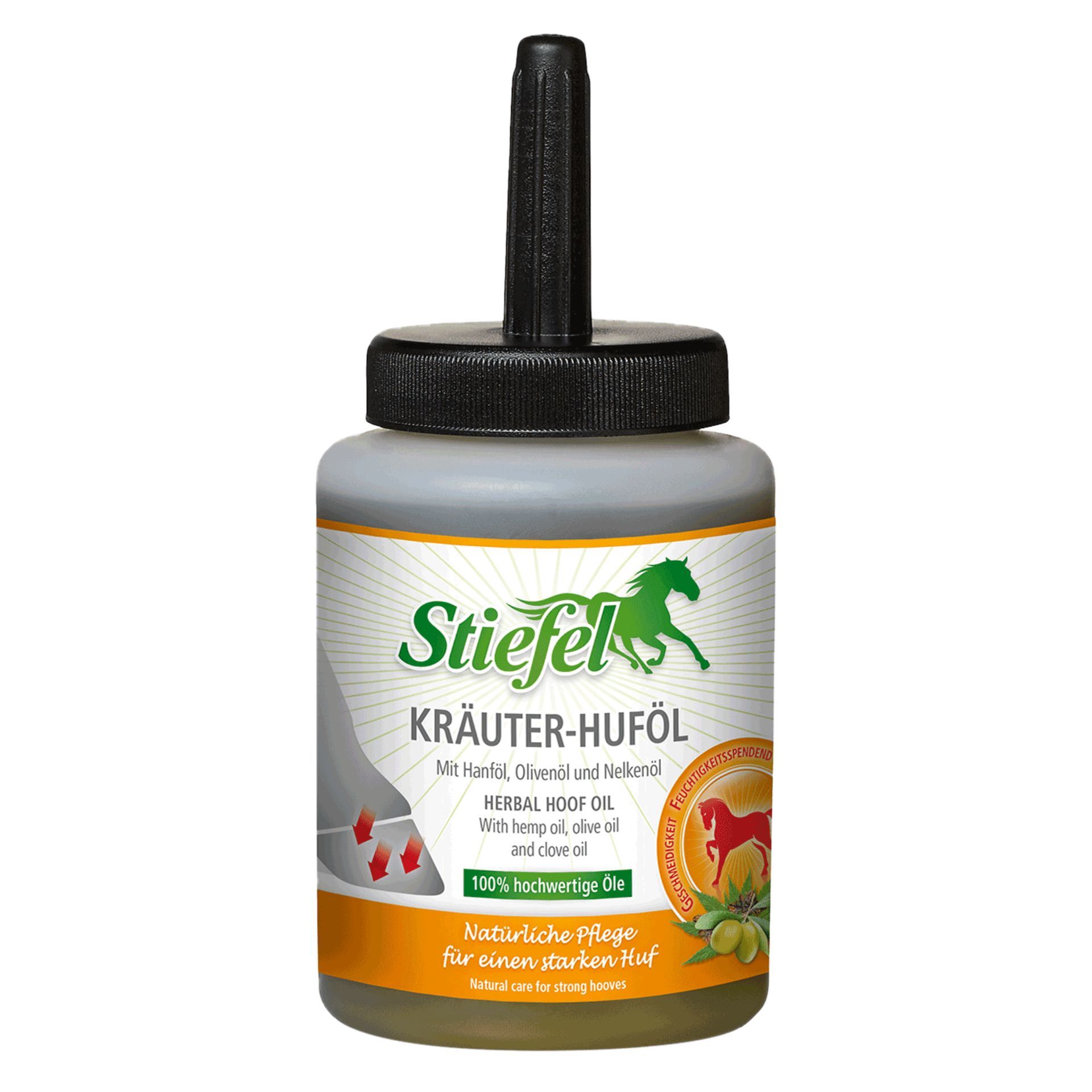 Huile pour Sabots aux Herbes Stiefel pour Chevaux, 450 ml