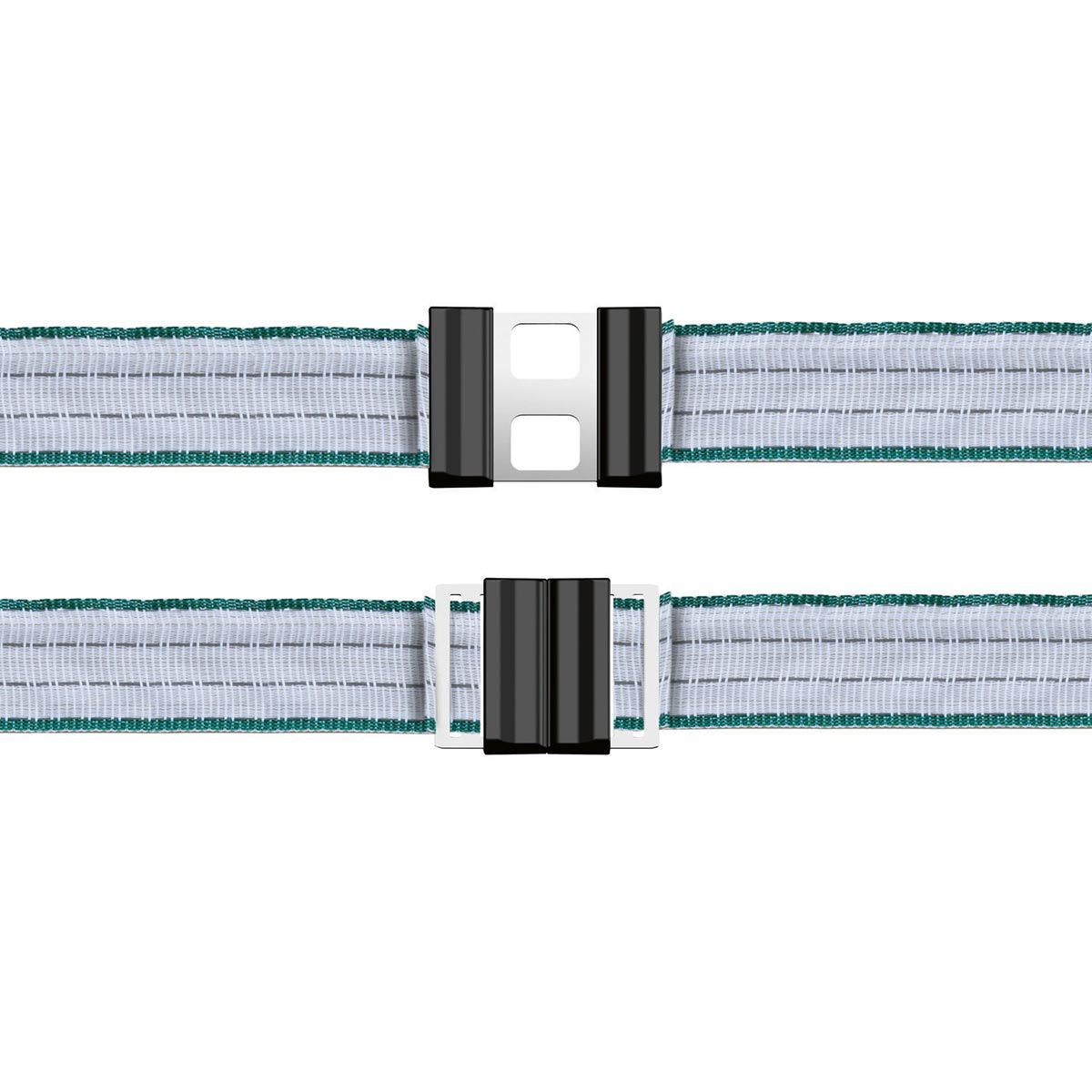 AKO Connecteur de ruban Litzclip pour clôture électrique, 5 pièces
