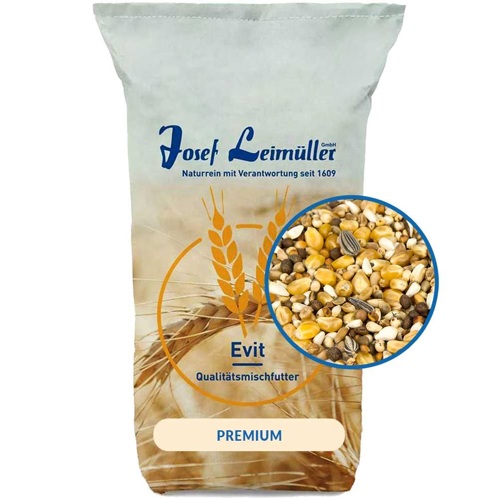 Leimüller Pigeon Food Premium without peas 25 kg, packaging