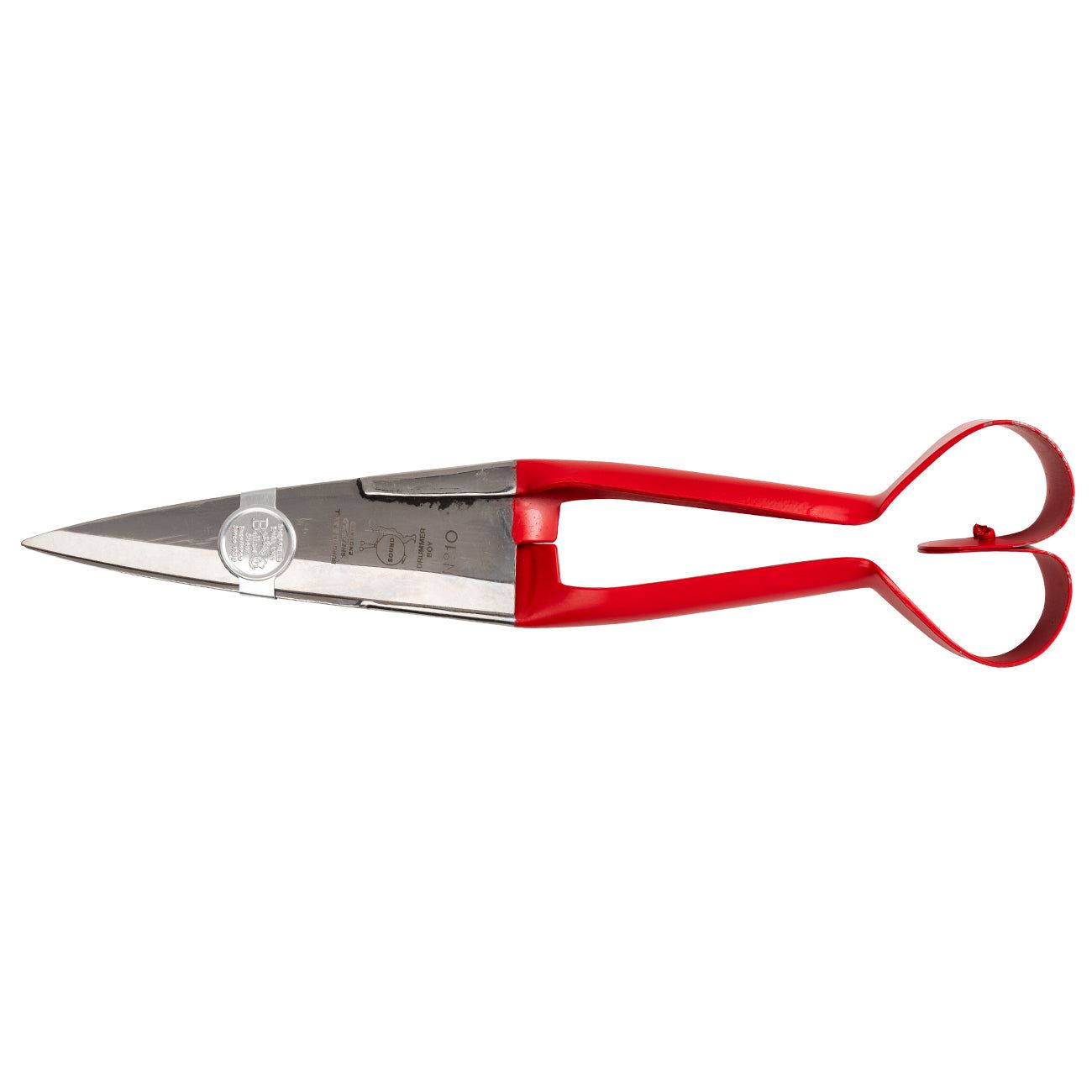 Burgon & Ball Sheep Shears Drummer Boy No. 10, 6.5 Inch, Red