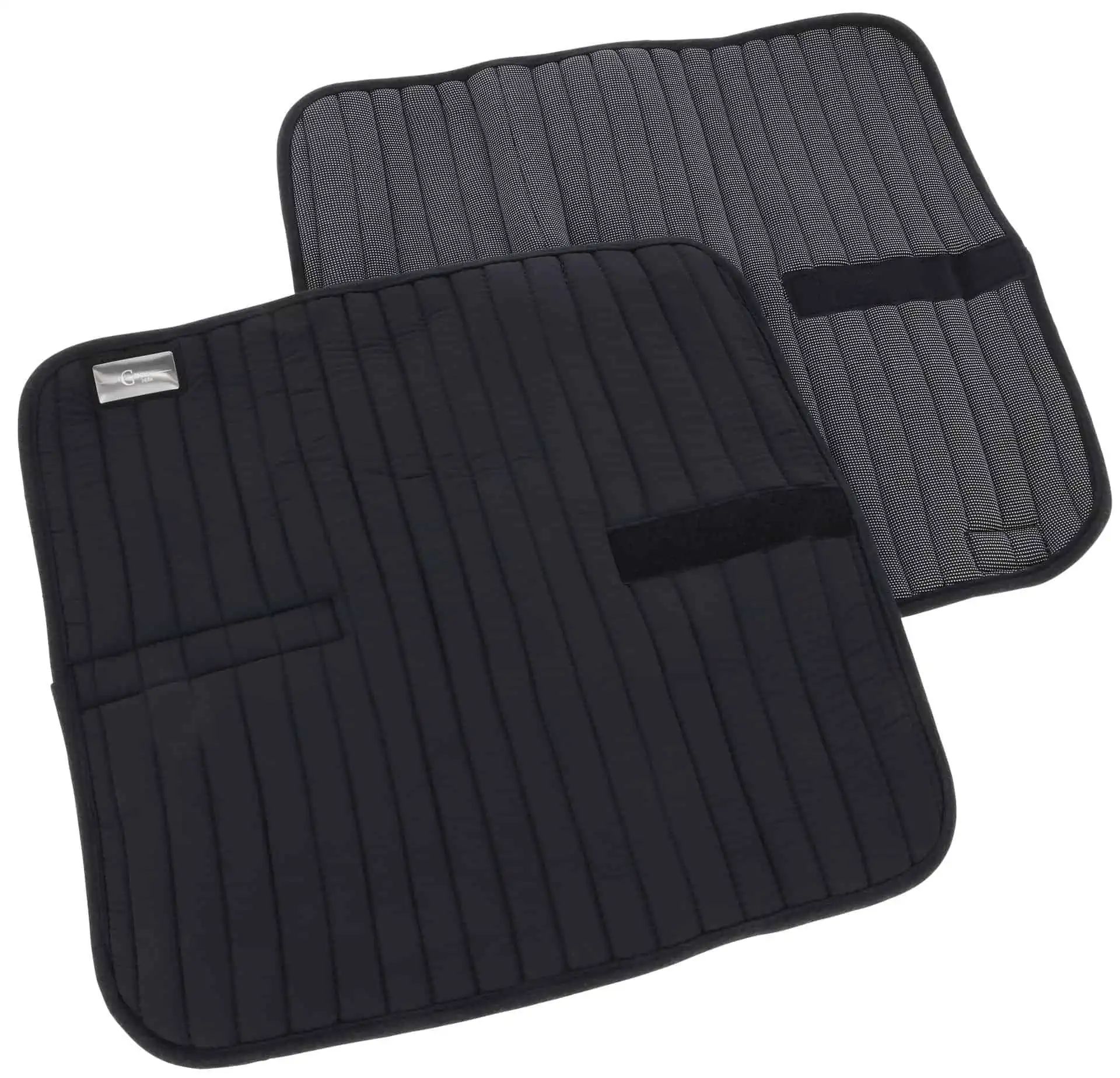 Sous-bandages Covalliero CovallieroTherm, noir (paire), 49 x 48 x 2 cm