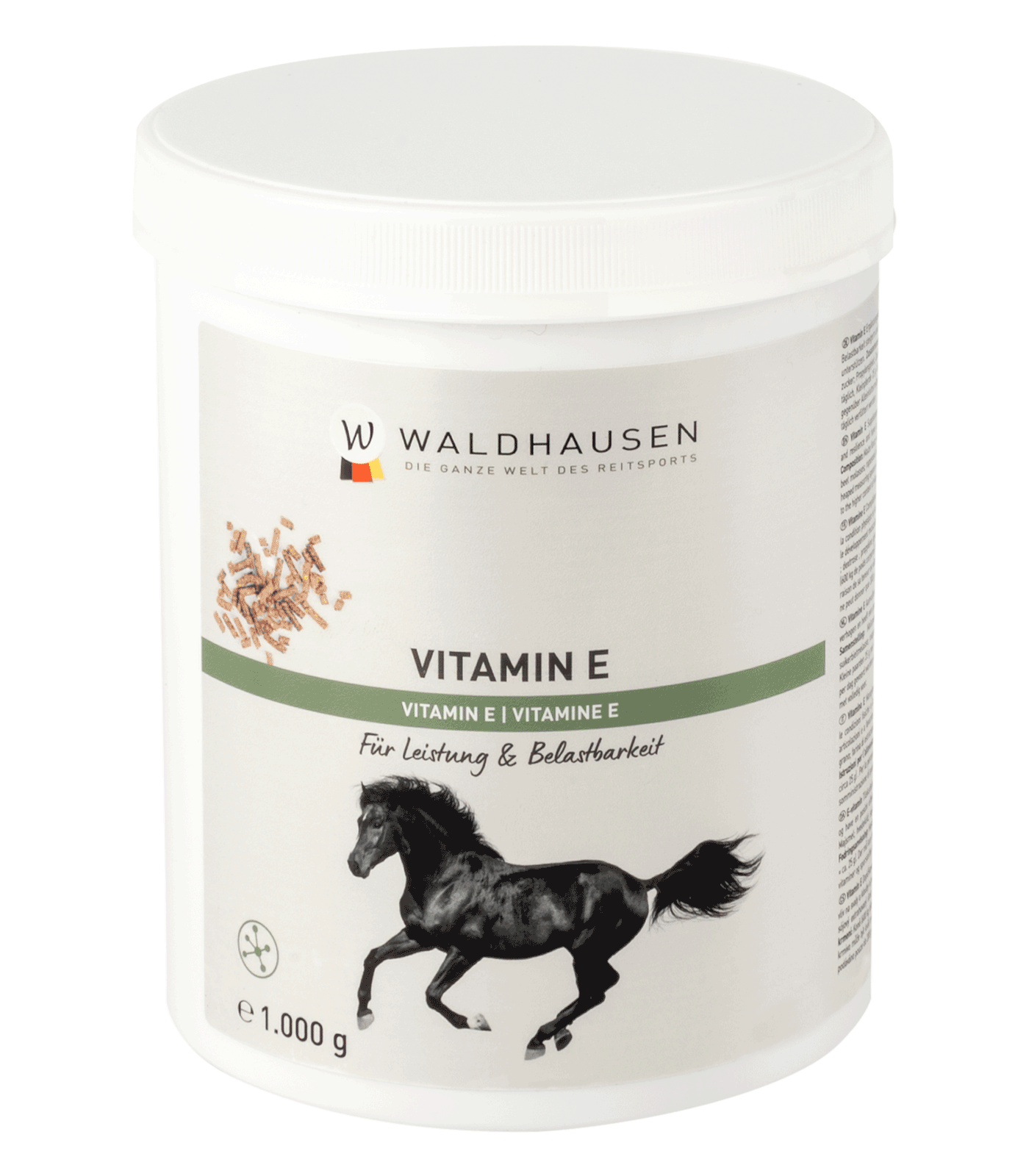 Waldhausen Vitamin E Forte Pellets, for Performance & Resilience, 1 kg