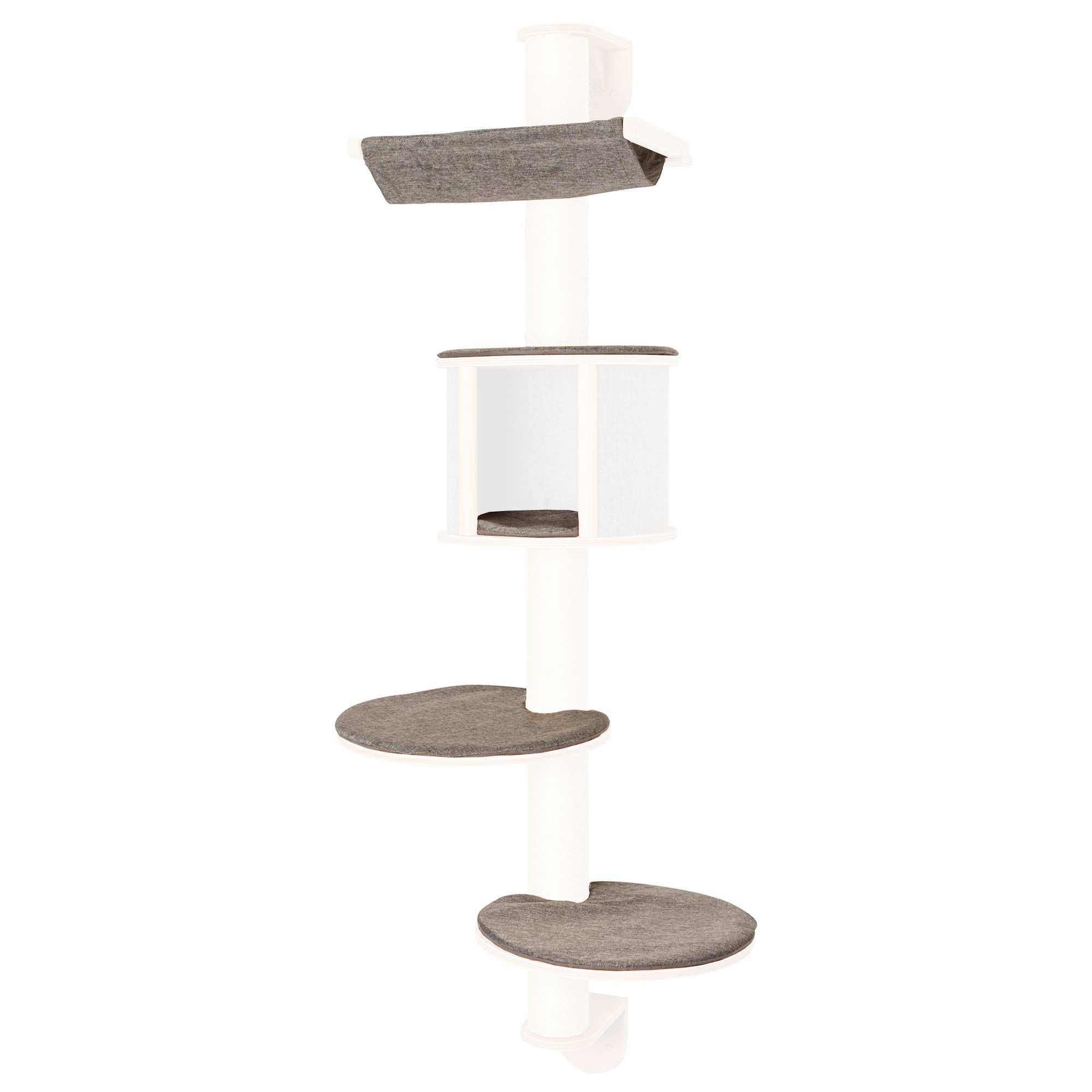 Set di cuscini di ricambio per l'albero dei gatti da parete dolomit tofana 168 cm