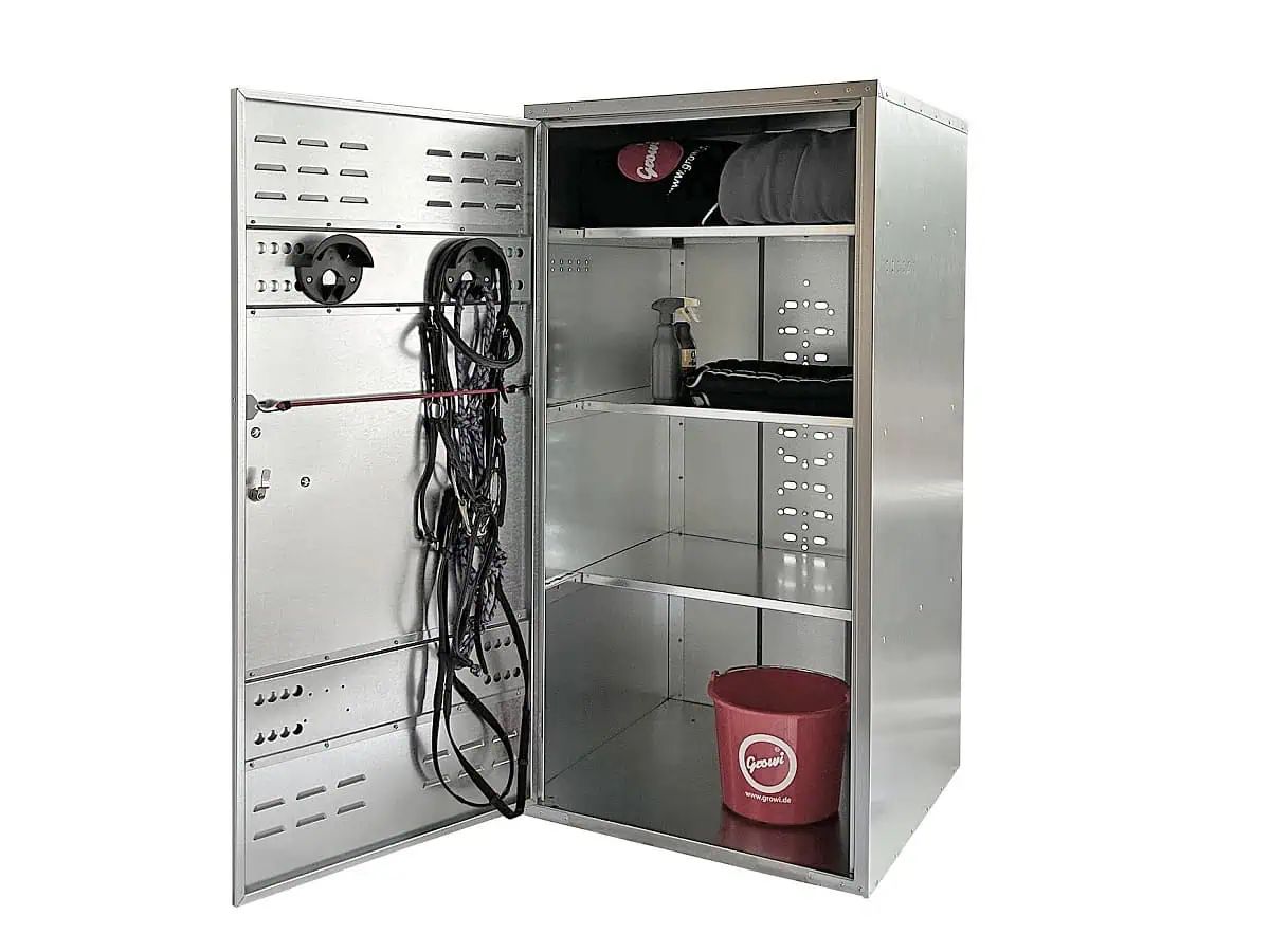 Universalschrank 150x75x75 cm Vorhangschloss