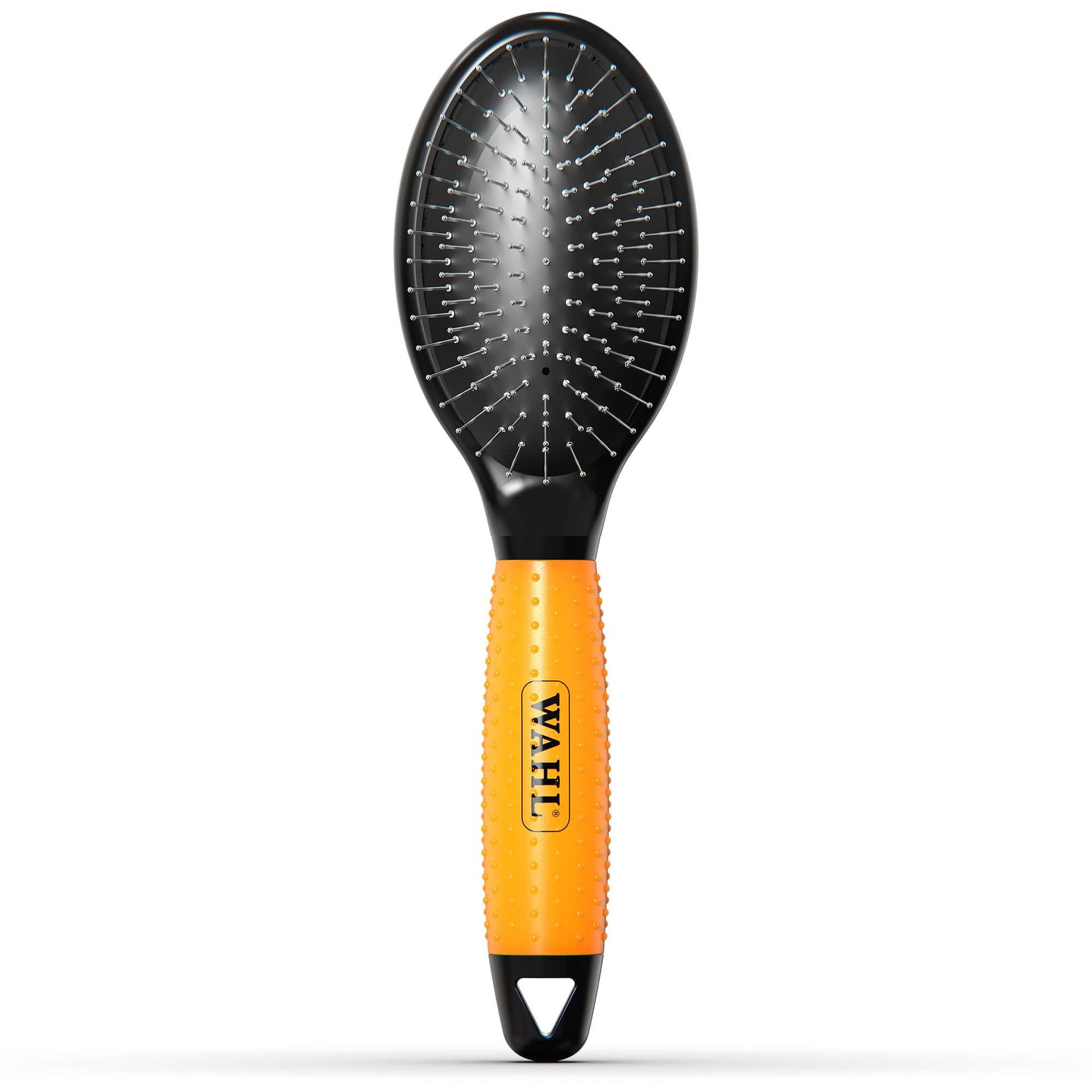 Wahl spazzola per cani a doppia faccia, design 2 in 1, arancione, vista posteriore