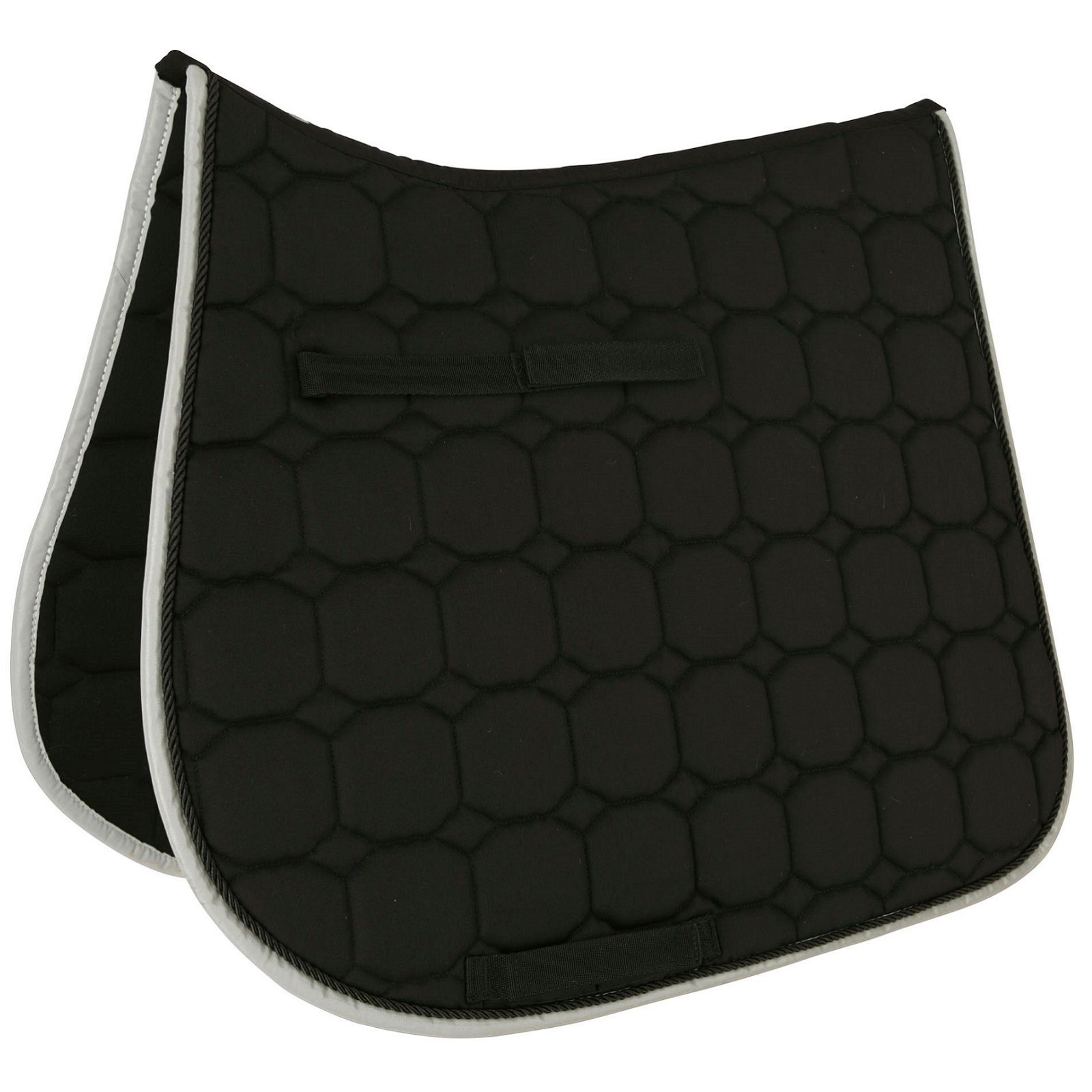 Covalliero Reflex Schabracke schwarz/silber
