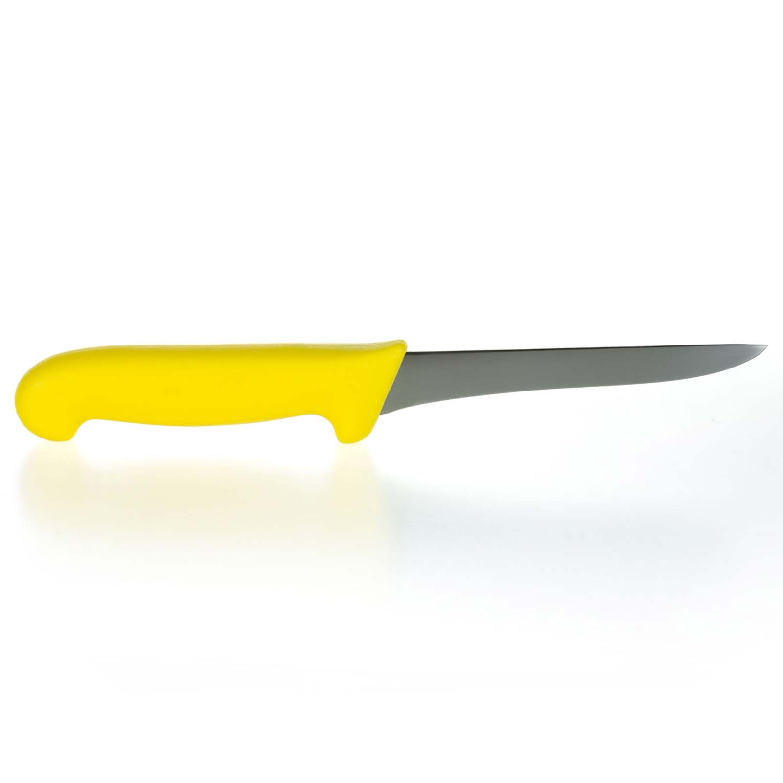 Csontozó kés, egyenes, merev, 13 cm
