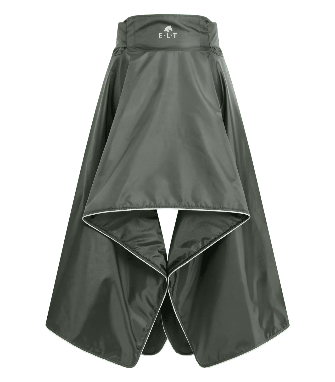 Jupe d'équitation thermique ELT Lotta, déperlante avec doublure polaire, olive foncé, 46-50