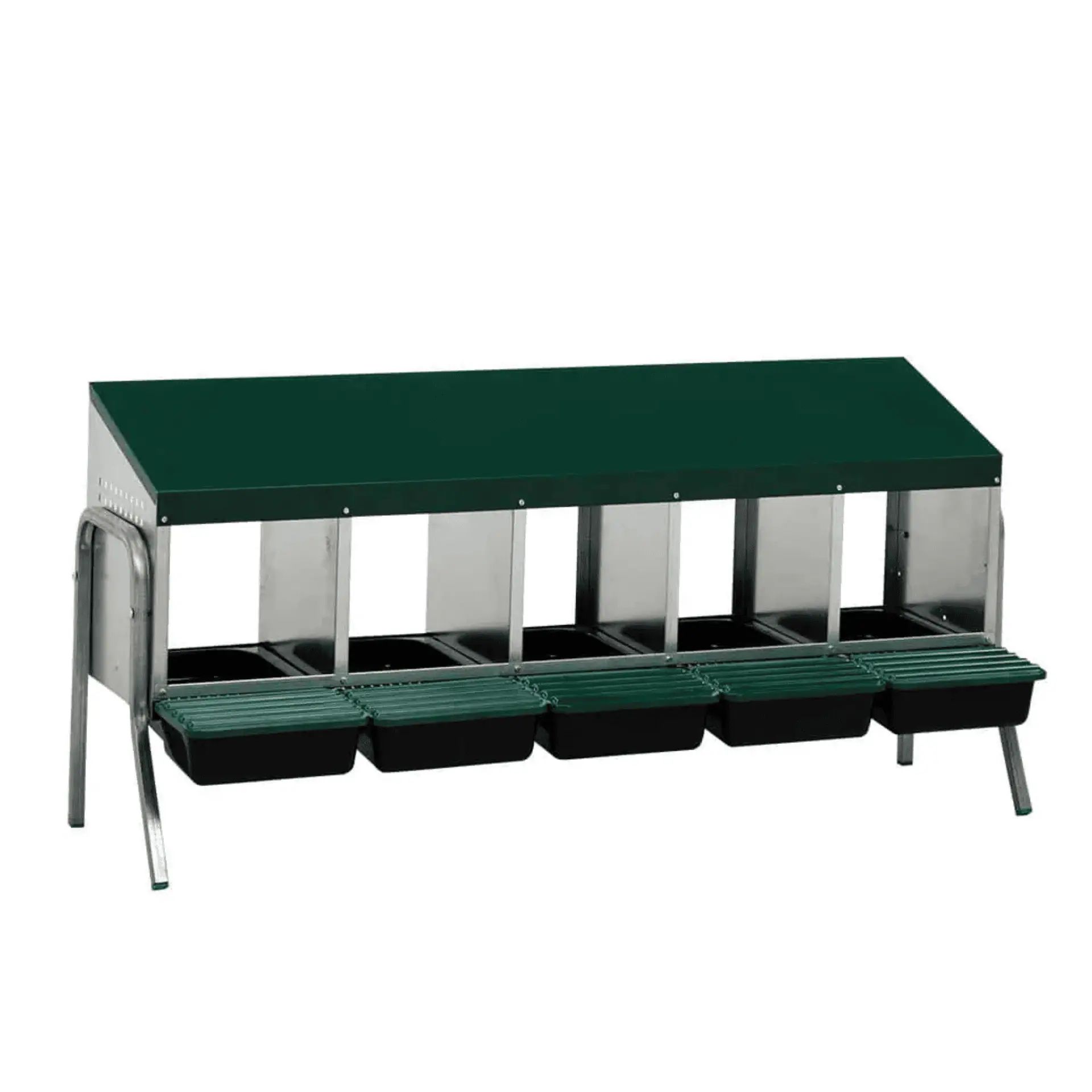 Agrarzone Pondoir pour poules sur pieds 5 compartiments