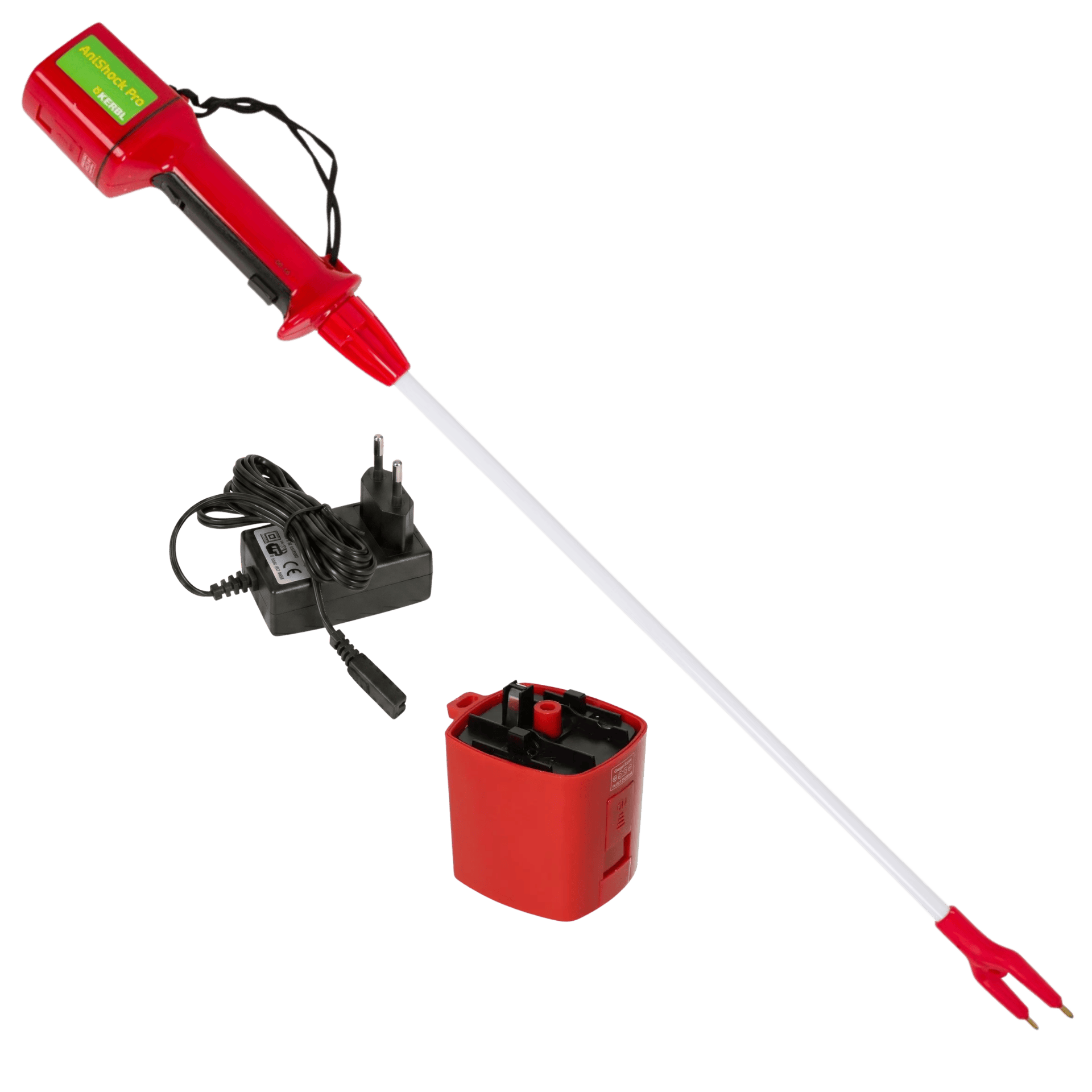 elektrischer tester, Stift-Set, Batteriepack, Stecker, rotes-Handwerkzeug