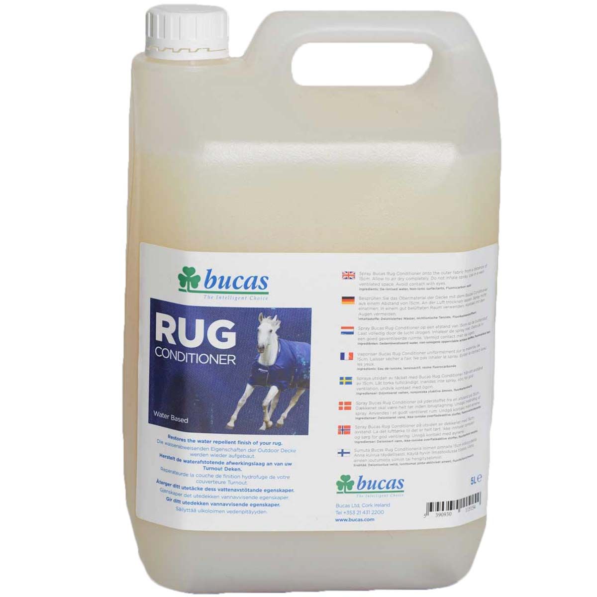 Bucas Rug Conditionerr pour couvertures de chevaux 5L