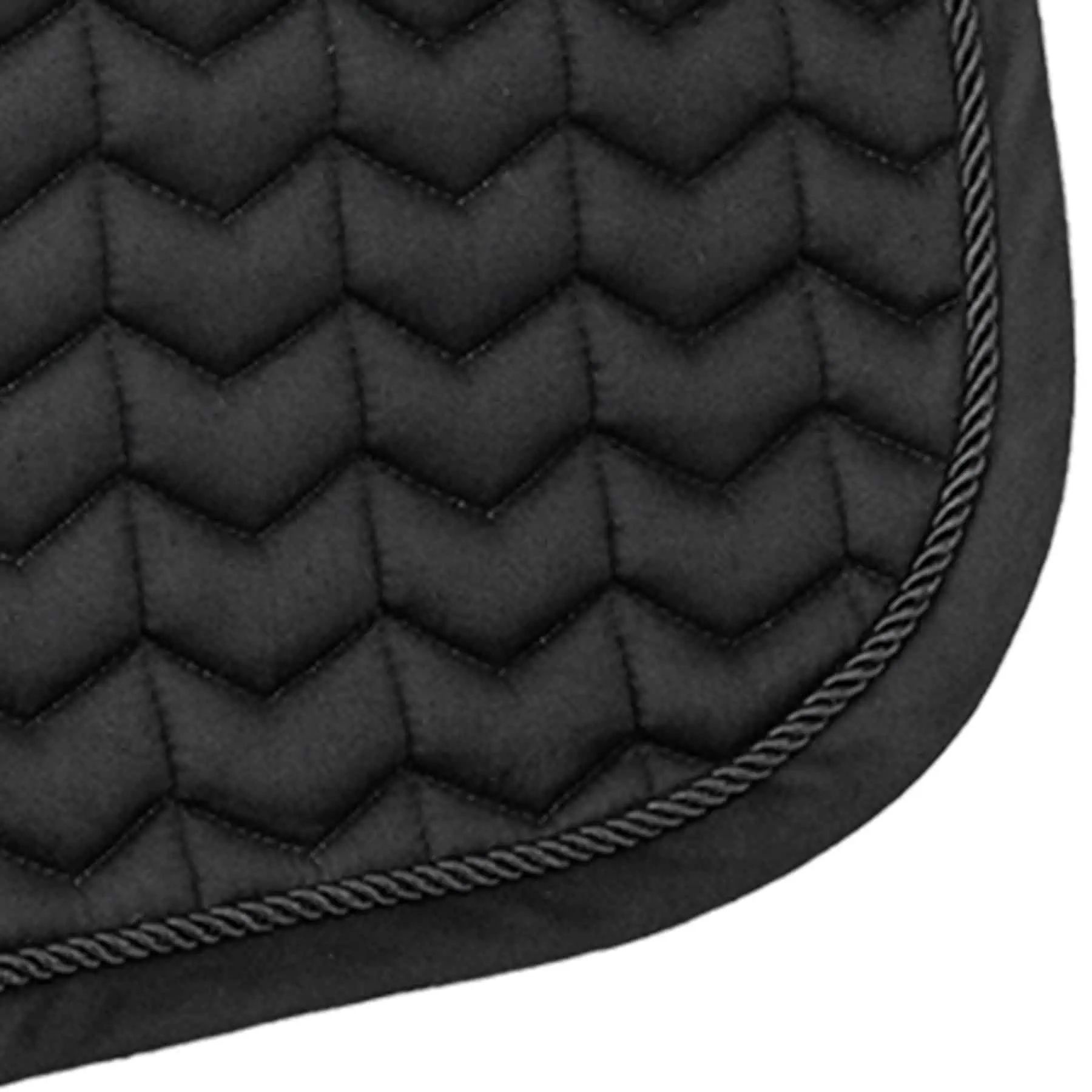 Waldhausen Schabracke Classic mit Klettverschluss, schwarz/schwarz Pony D