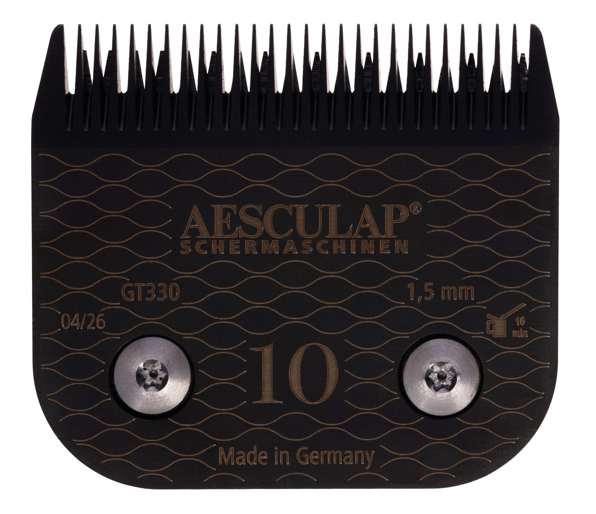 Aesculap Durati Pro Akkuschermaschine für Hunde, Master Collection – Scherkopf