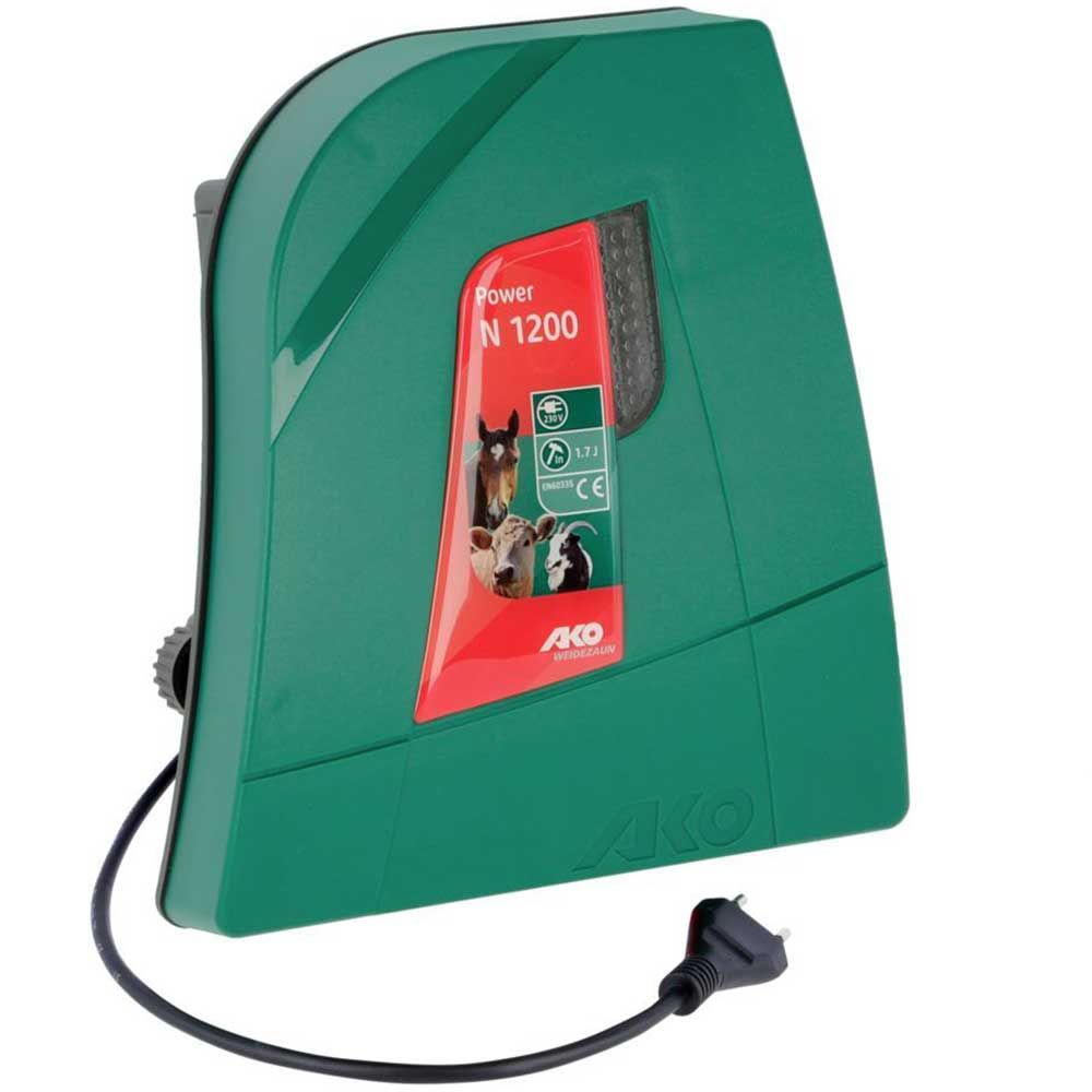 Électrificateur AKO Power N 1200 230V pour petits paddocks et enclos chevaux, vue de face