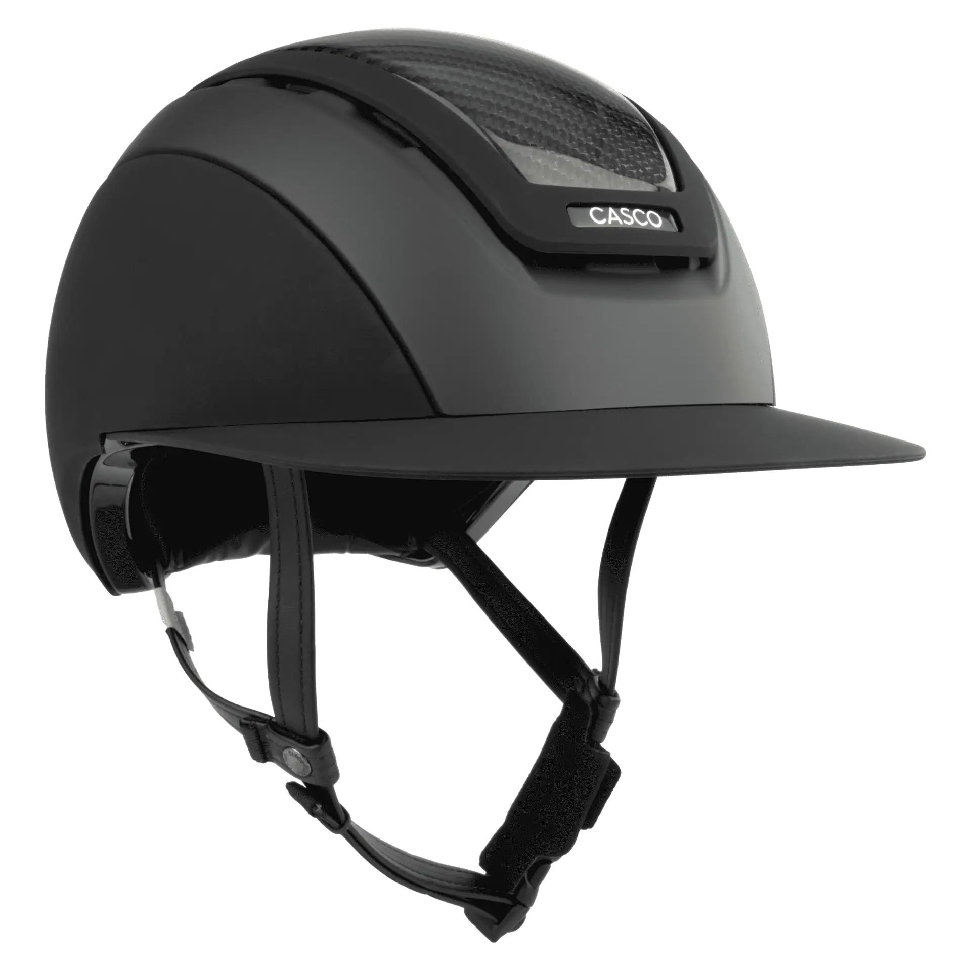 Casque d'équitation Casco Elite Precision, top carbone, sportif