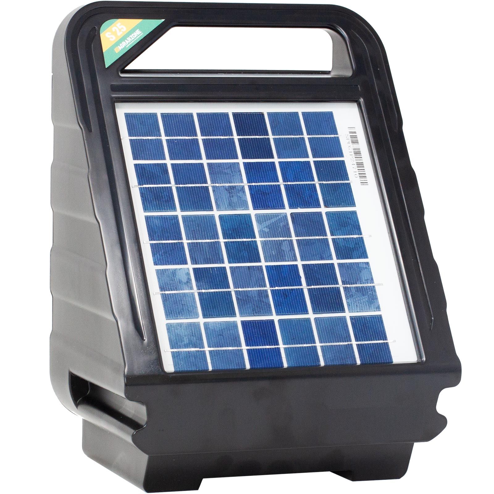 Agrarzone S 25 villanypásztor készülék, napelem 3 Watt, 12V, 0,40 Joule
