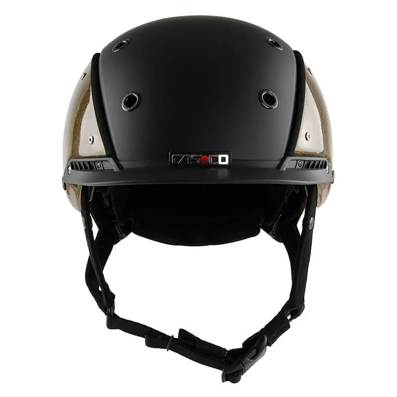 Casco Champ-3 Lovaglósisak Lenrost, stílusos design sisakdobozzal, elölnézet