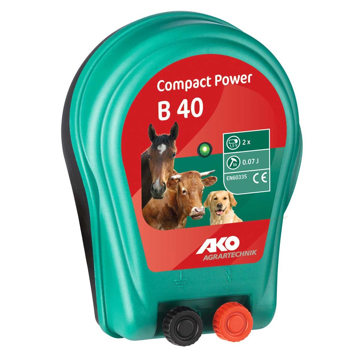 Ako Compact Power B 40 Weidezaungerät 3V, 0,07 Joule