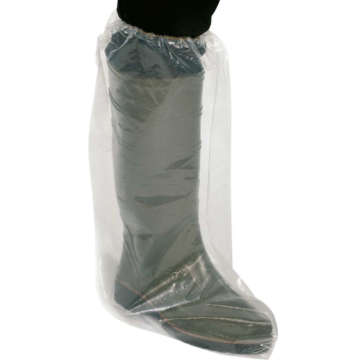 100x Copriscarpa alto monouso