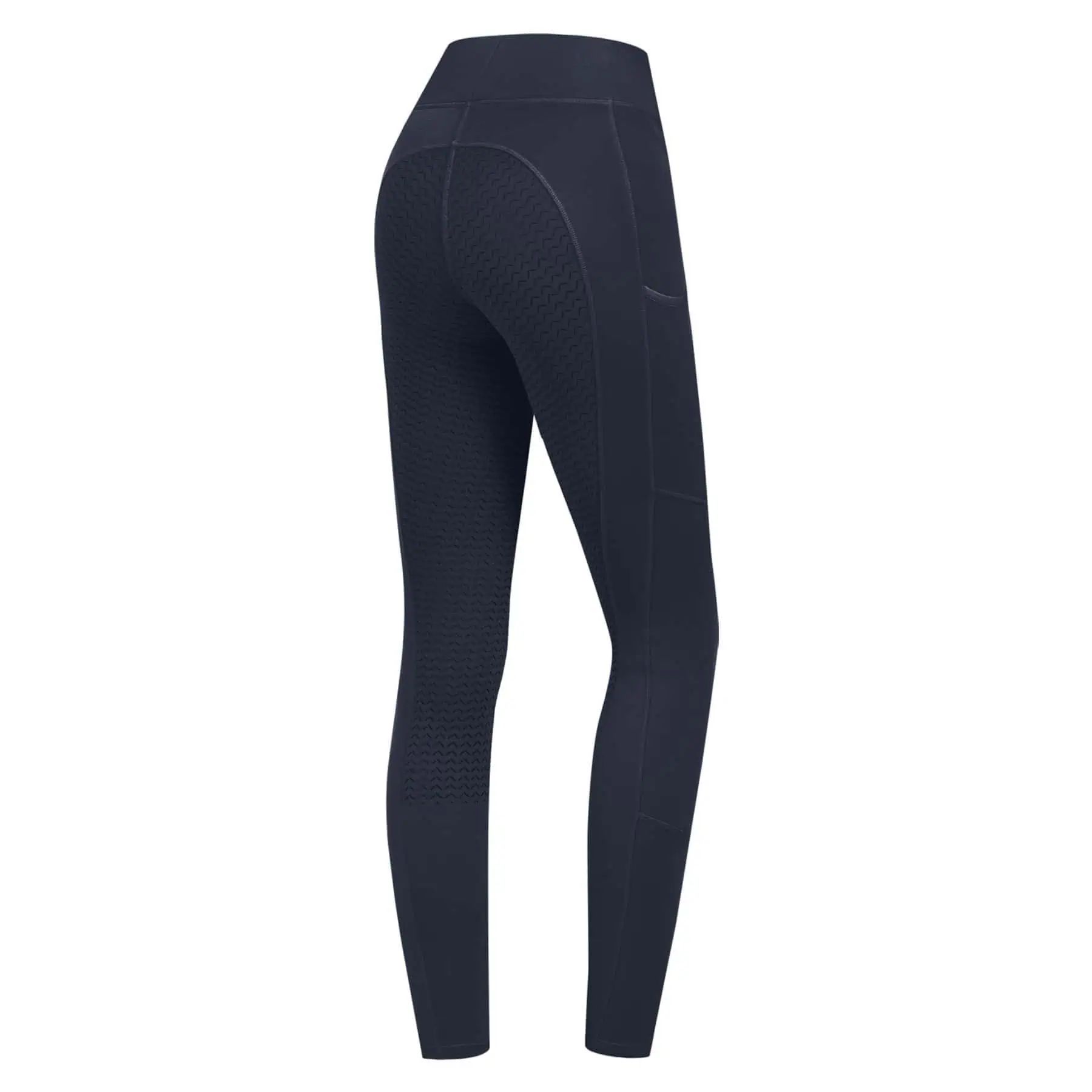ELT Thermo Reitleggings Ella Kinder, mit Silikon-Vollbesatz, nachtblau, 164