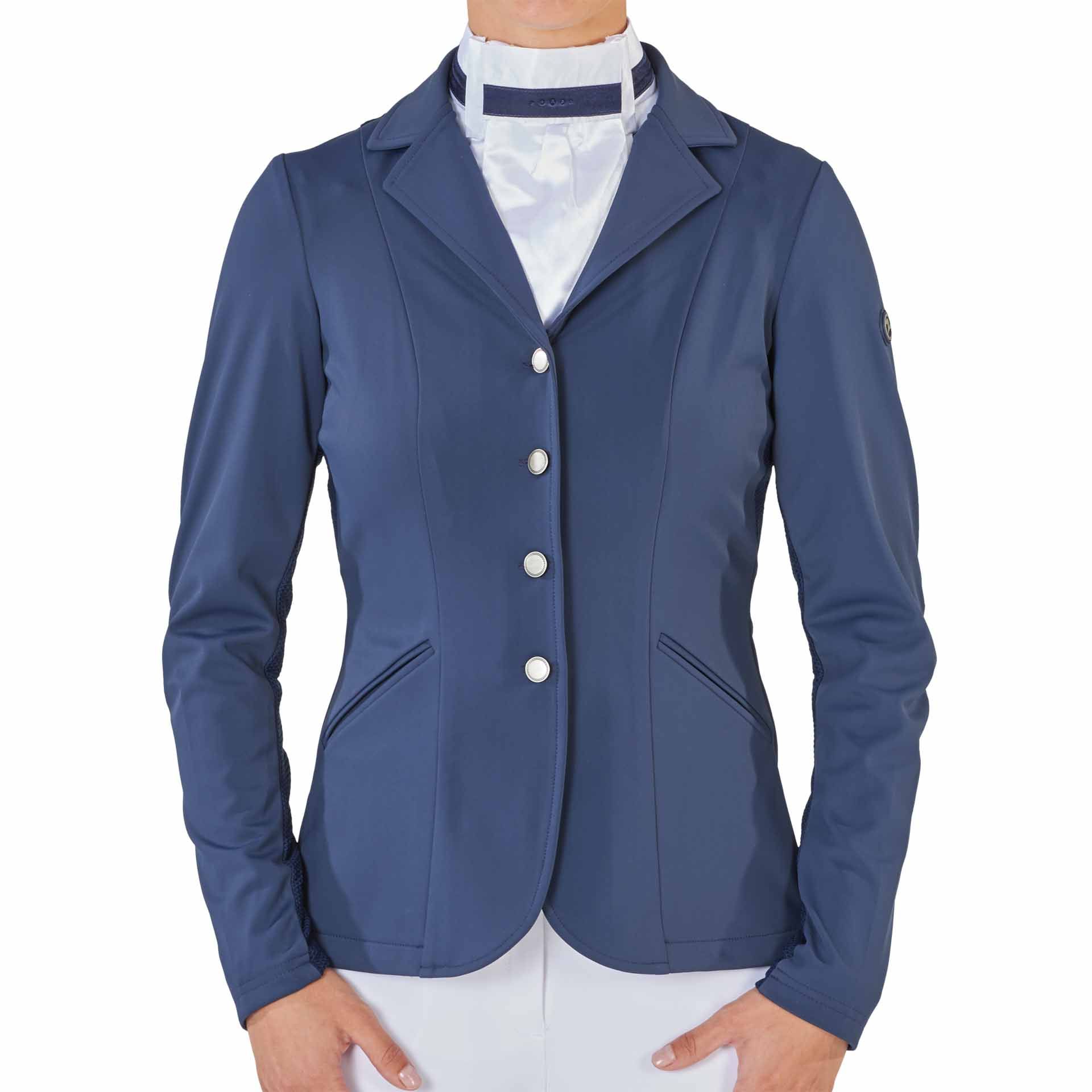 Veste de concours BUSSE FLORENZ, légère avec inserts mesh, navy 36