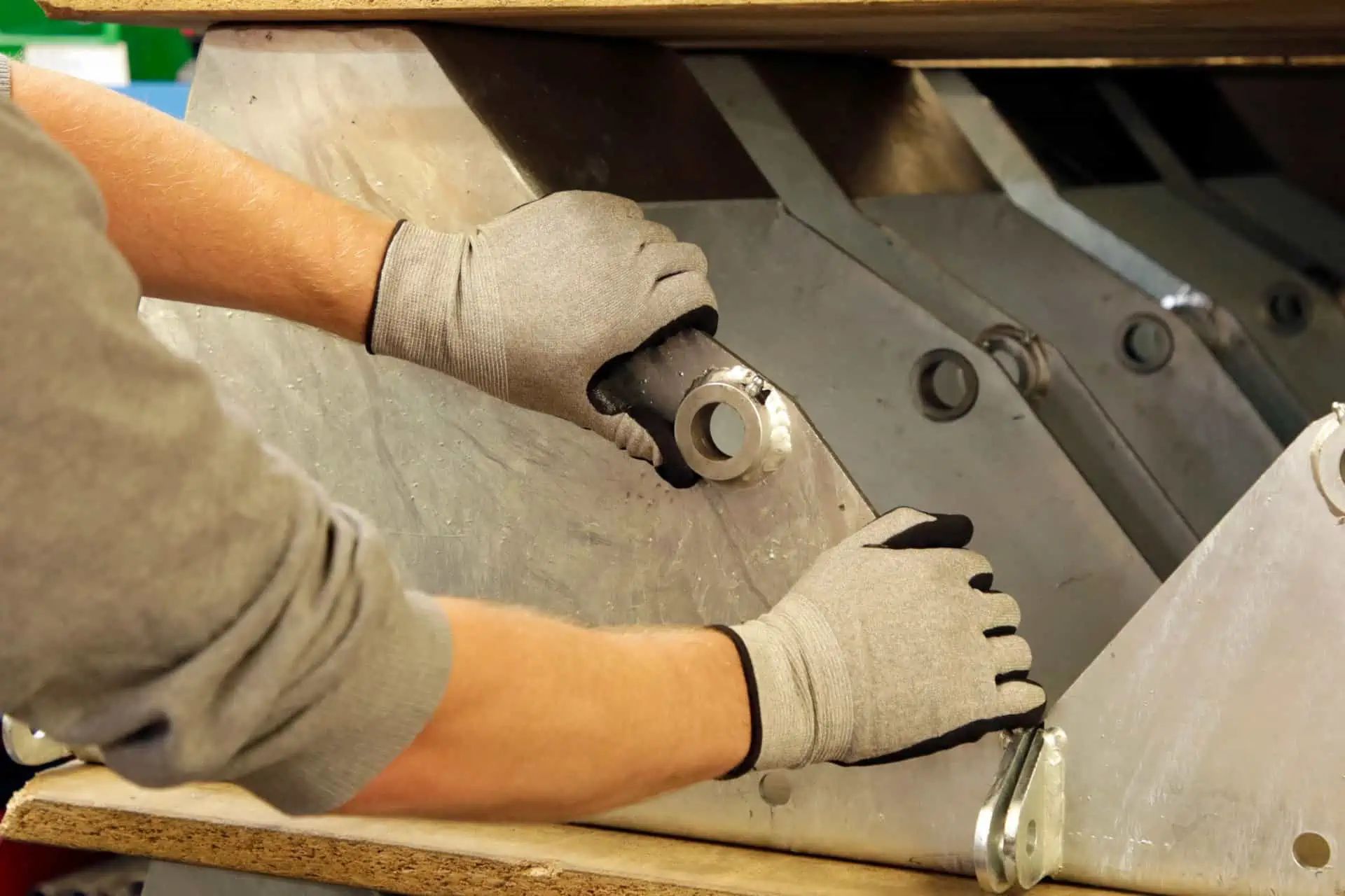 Handschuh Cutter TOP Level F, Nitrilschaum-Beschichtung, Gr. 10/XL