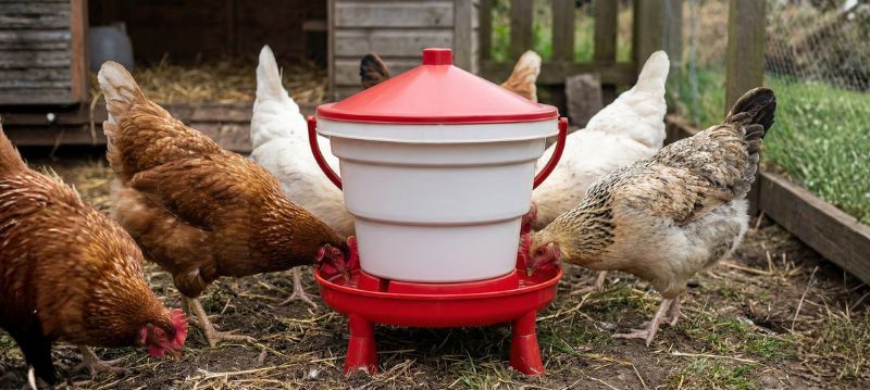 Abreuvoir automatique pour poules