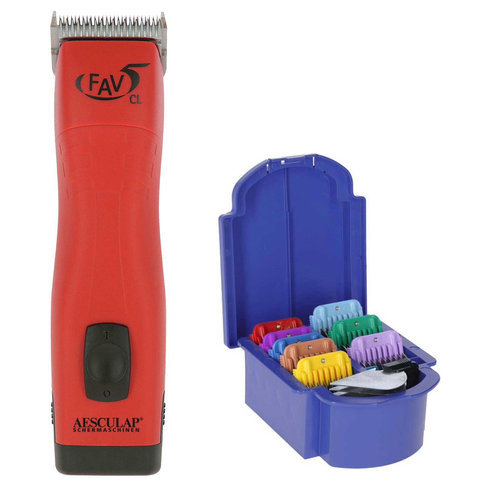 Aesculap FAV5 CL klippmaskin+batteri och kam-set
