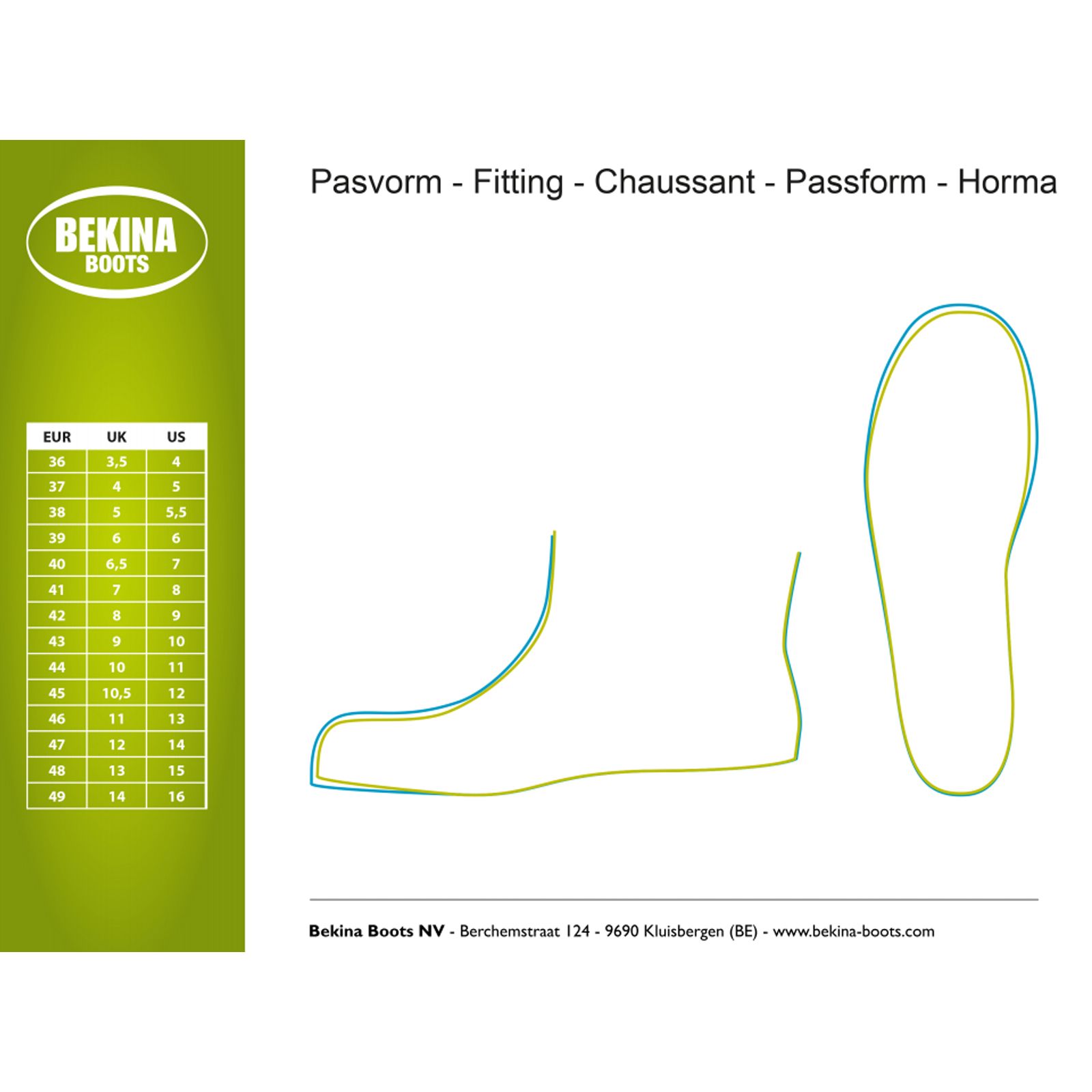 Bottes de sécurité Bekina Steplite EasyGrip S5 Agrilite, 46