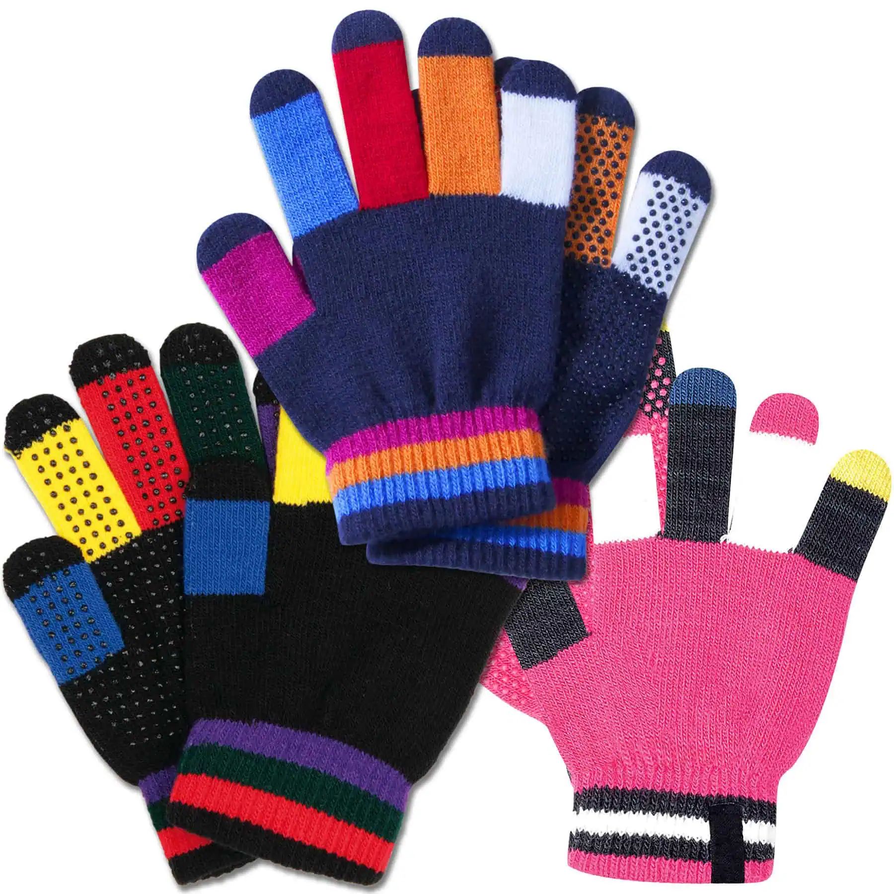 ELT Magic Grippy Trend Reithandschuhe Kinder, multicolour, Universalgröße, Farbvariante