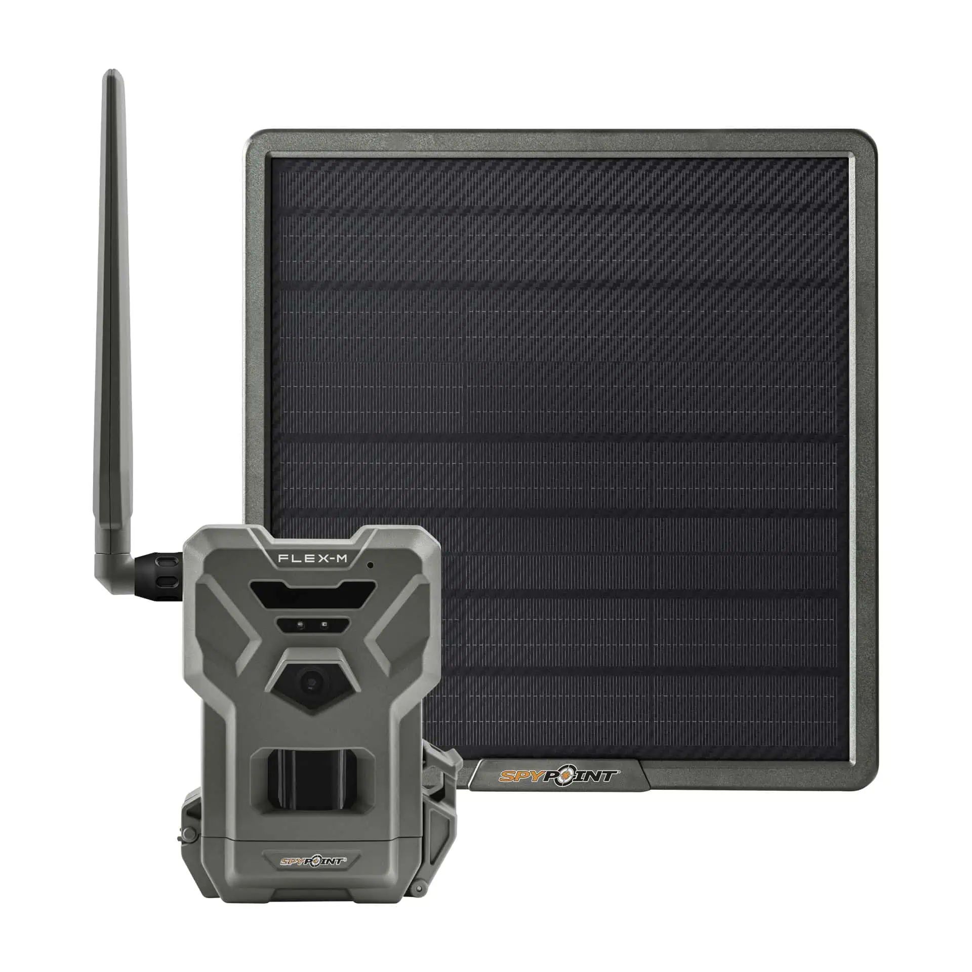 Caméra de chasse solaire Spypoint Flex-M & Solar-22, 28 MP, kit, panneau solaire