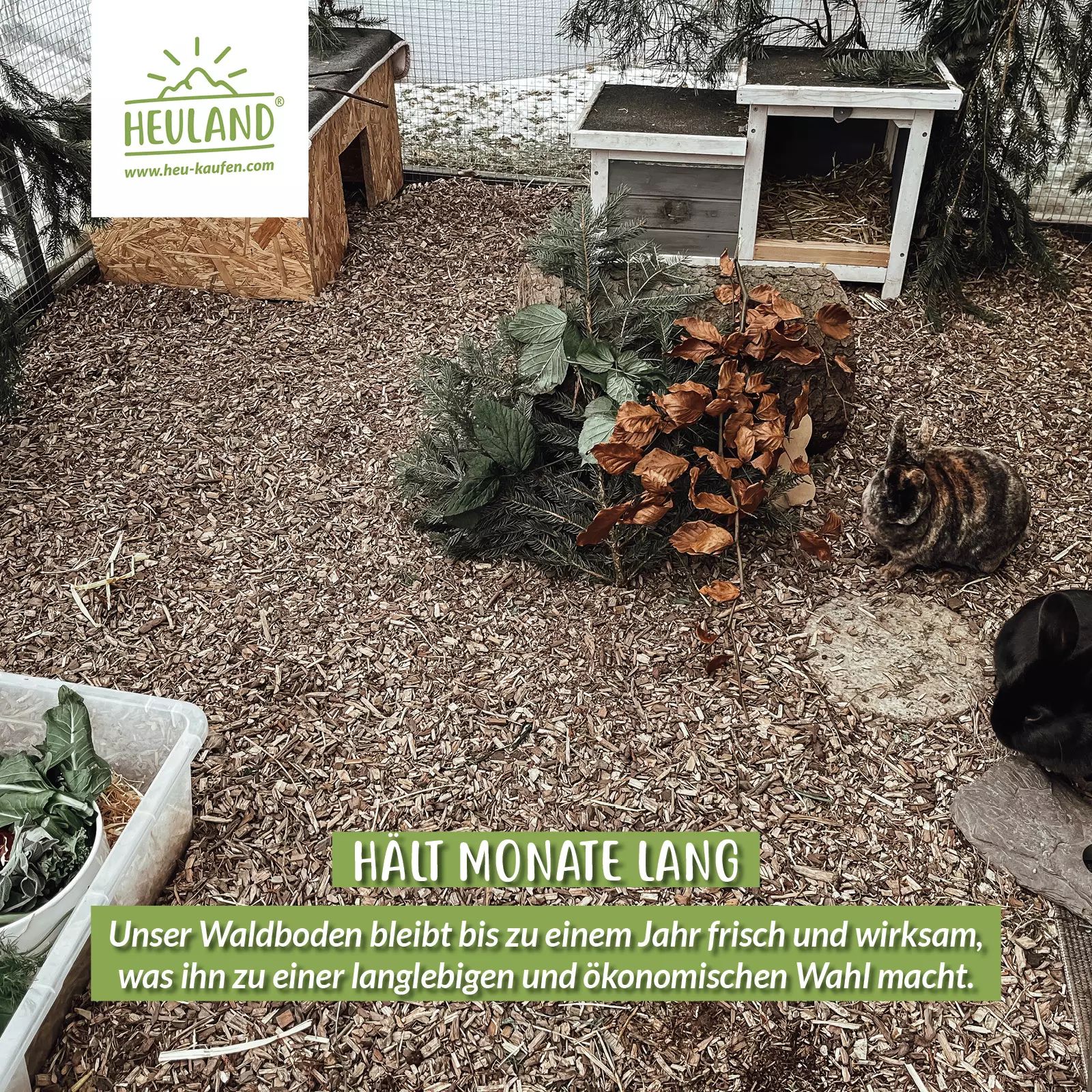 Litière naturelle Sous-bois Heuland 60 L