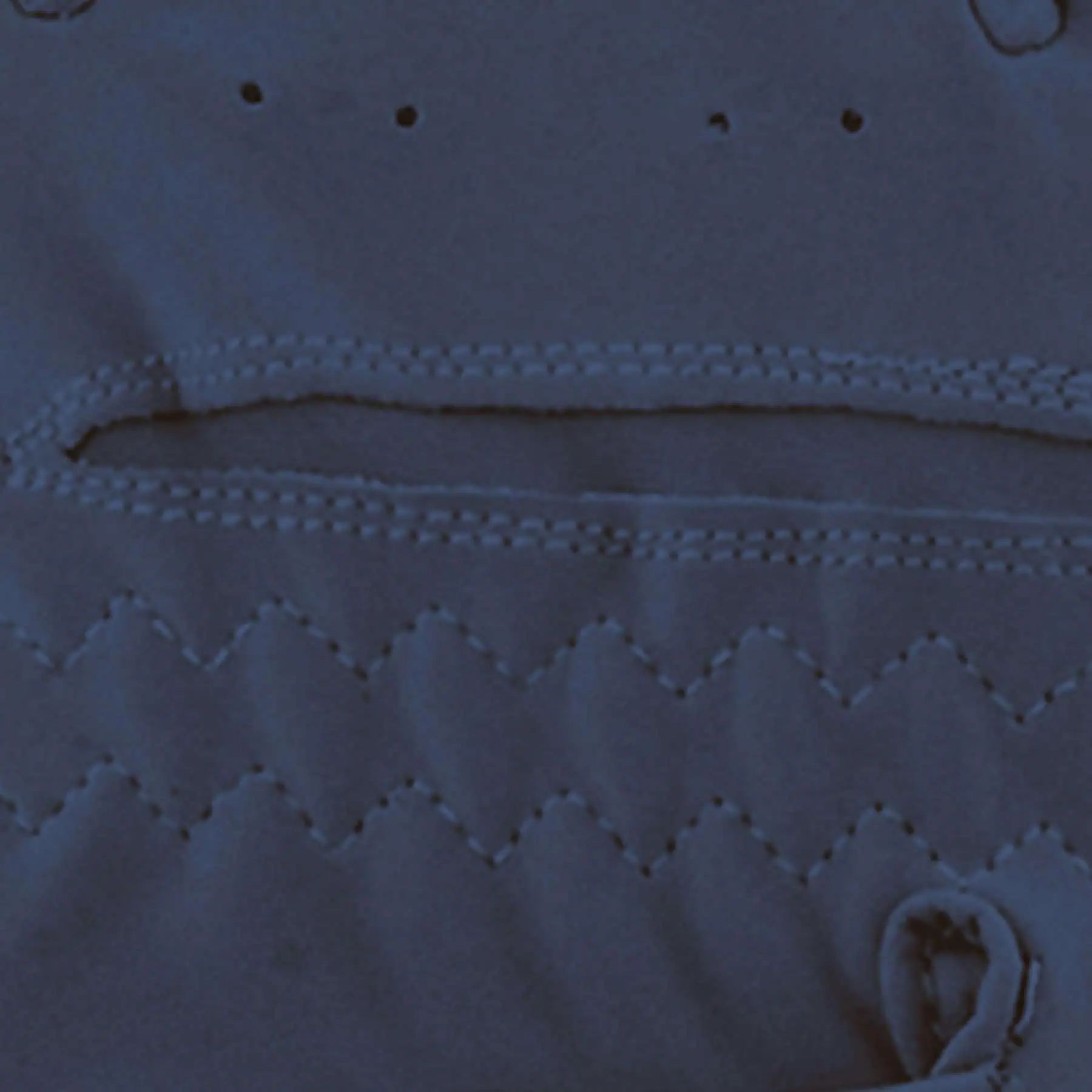 Gant d'équitation ELT Der Vielseitige, aspect daim, scratch, bleu, S