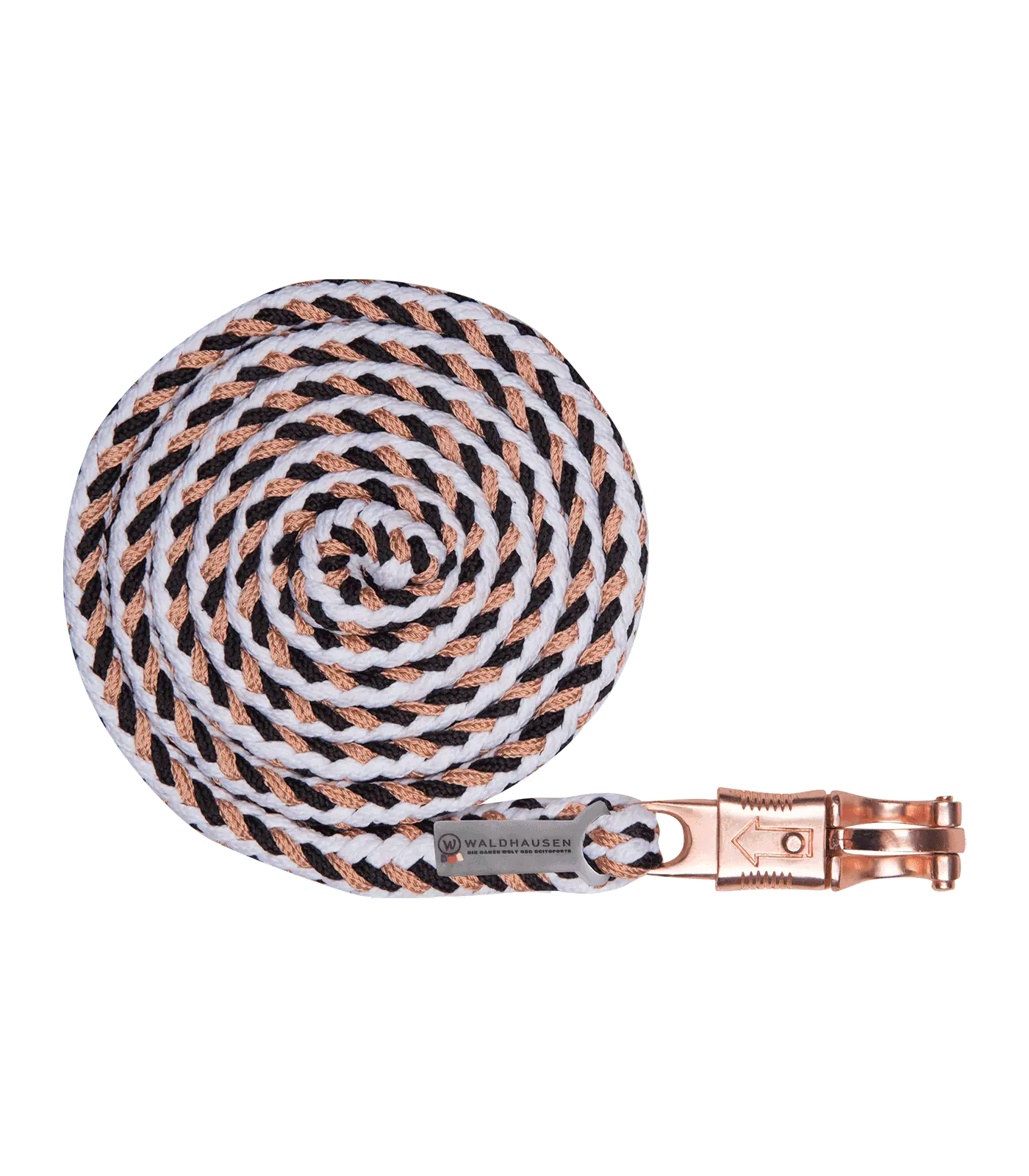 Longe Waldhausen Shine avec Mousqueton ou Crochet Panique, env. 2 m