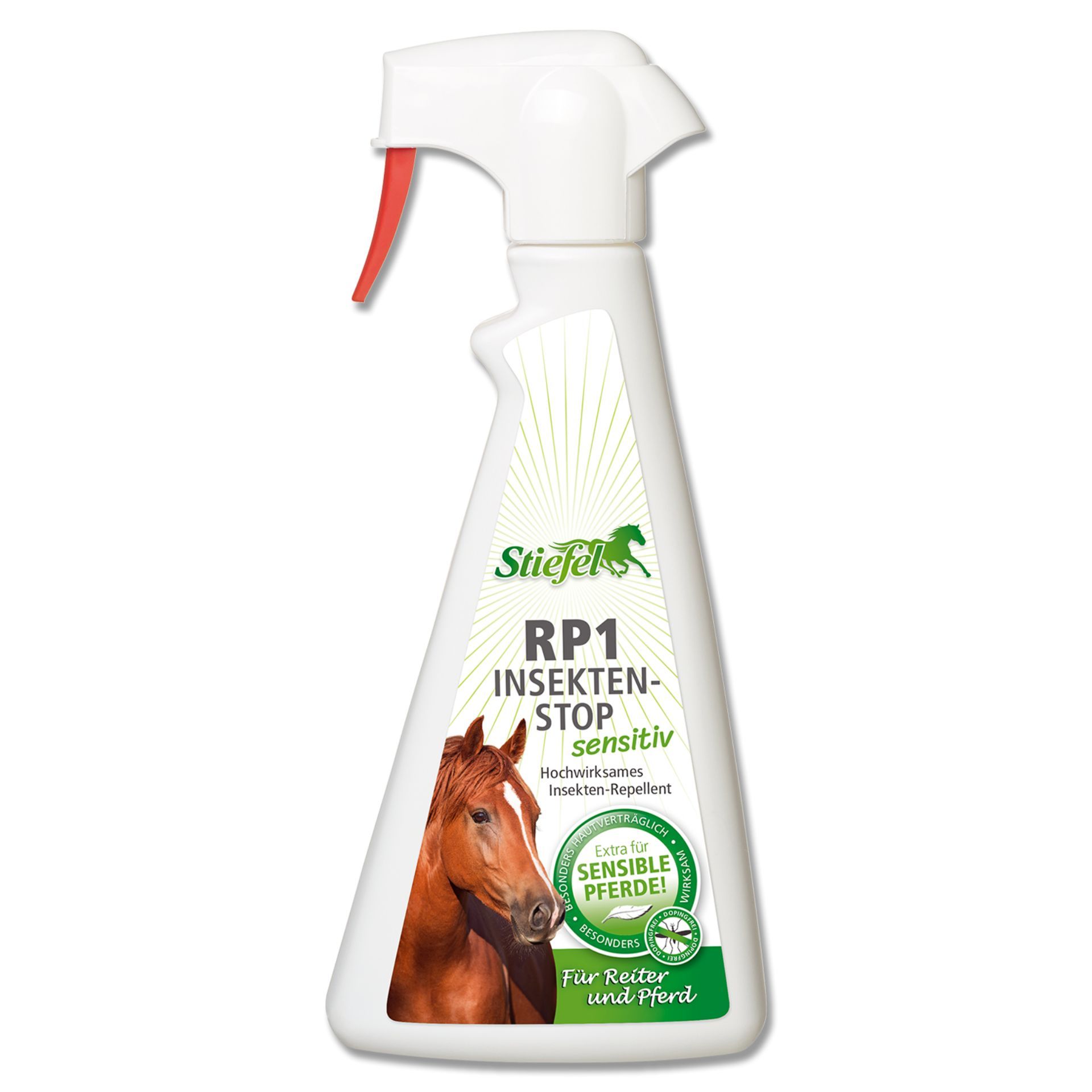 Stiefel RP1 Insekten-Stop Sensitiv, répulsif insectes cheval, 500 ml