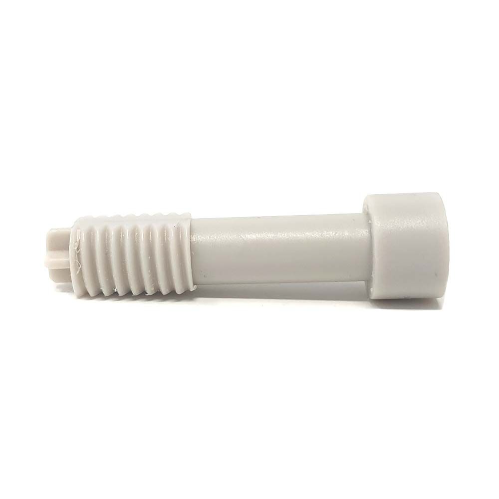 Replacement screw for automatic chicken door, detail view, insulator