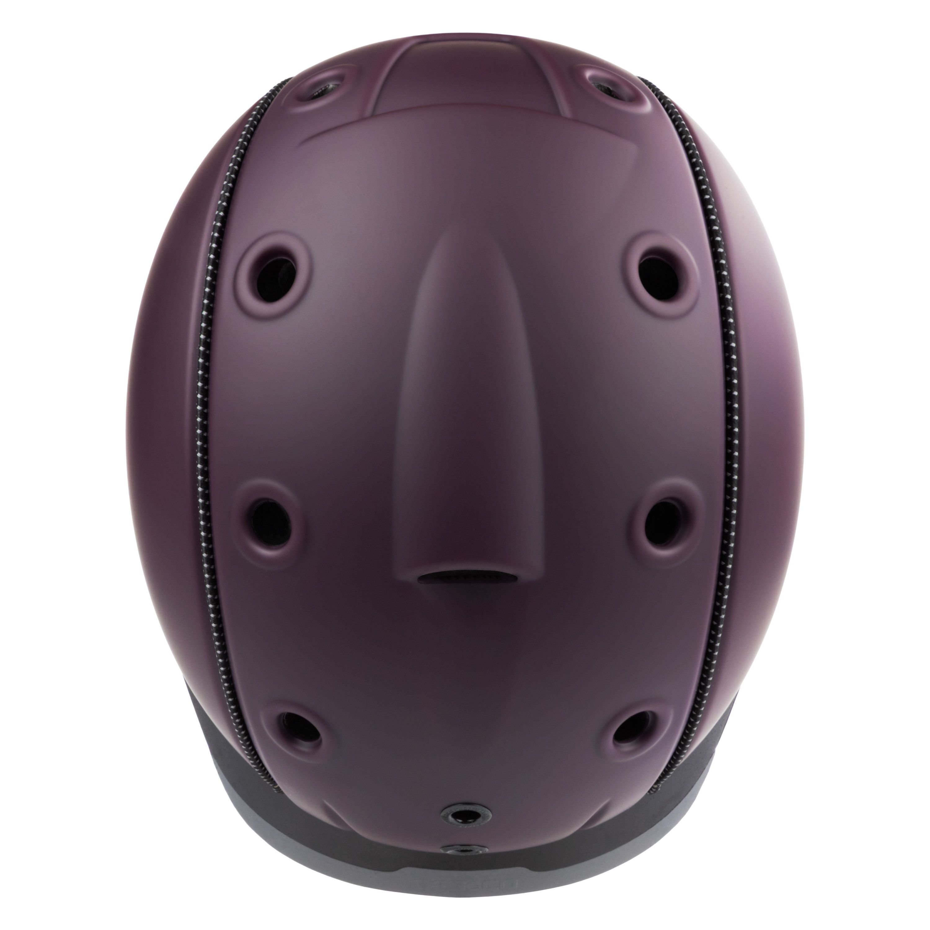 Casco Mistrall Prime Merlot casque d'équitation merlot mat, vue de dessus